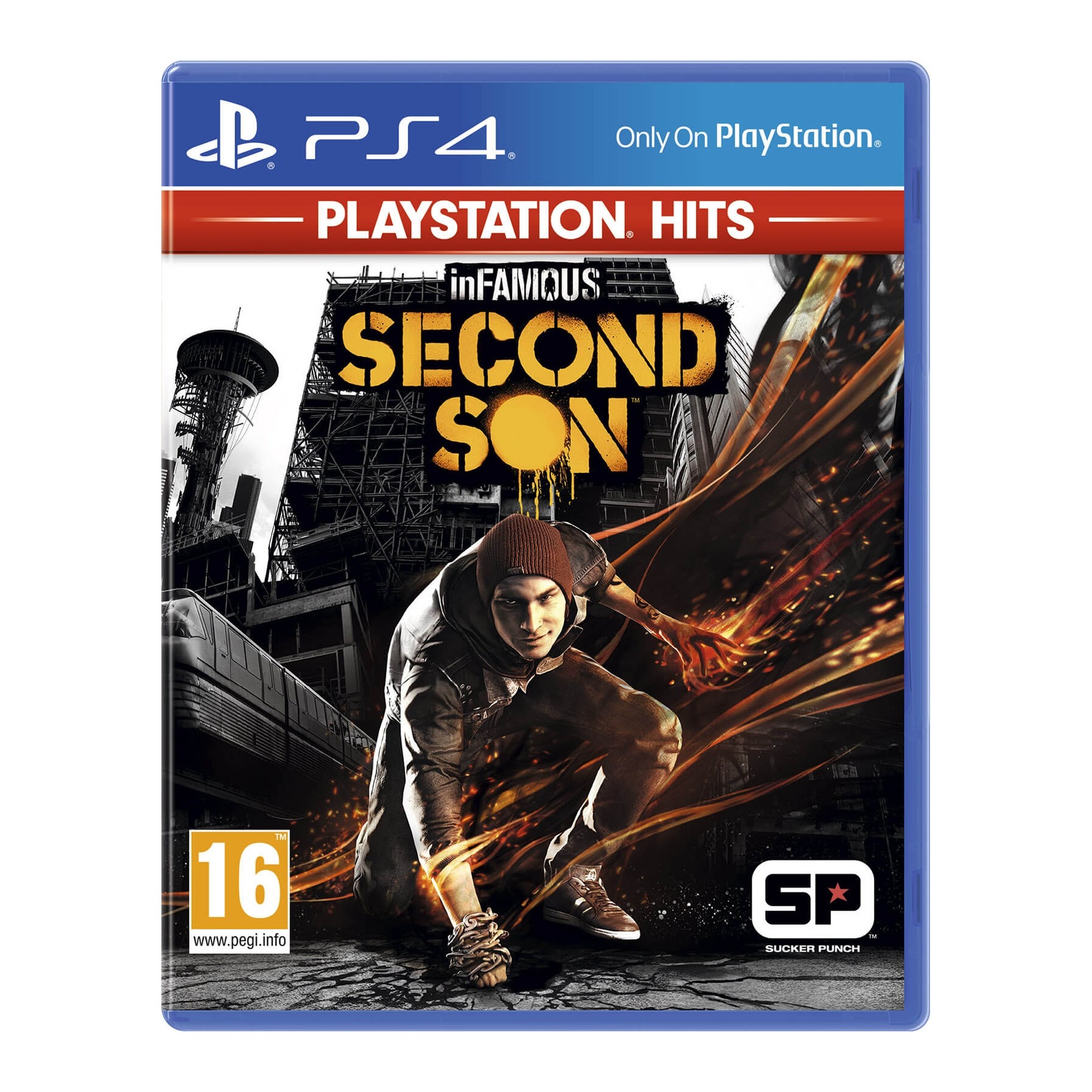 inFAMOUS: Second Son (Playstation Hits) Juego para Consola Sony PlayStation 4 , PS4