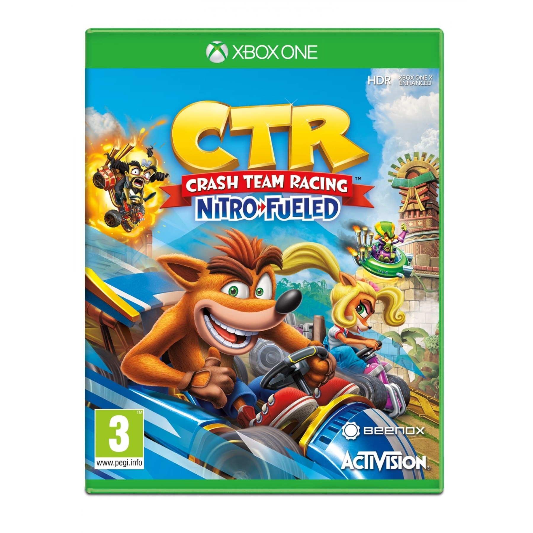 Crash Team Racing Nitro-Fueled Juego para Consola Microsoft XBOX One