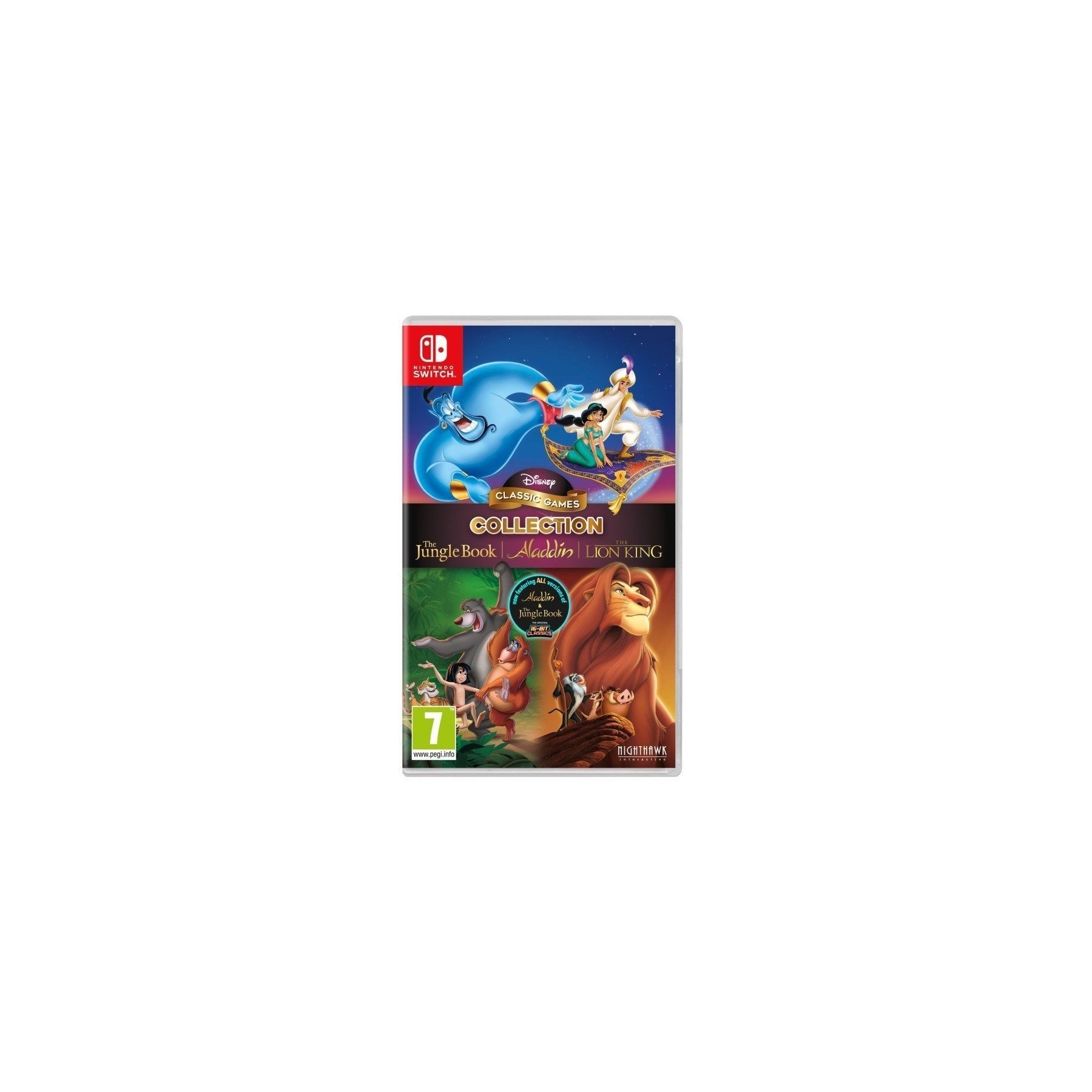 Disney Classic Collection The Jungle Book Aladdin & Lion King Juego para Consola Nintendo Switch