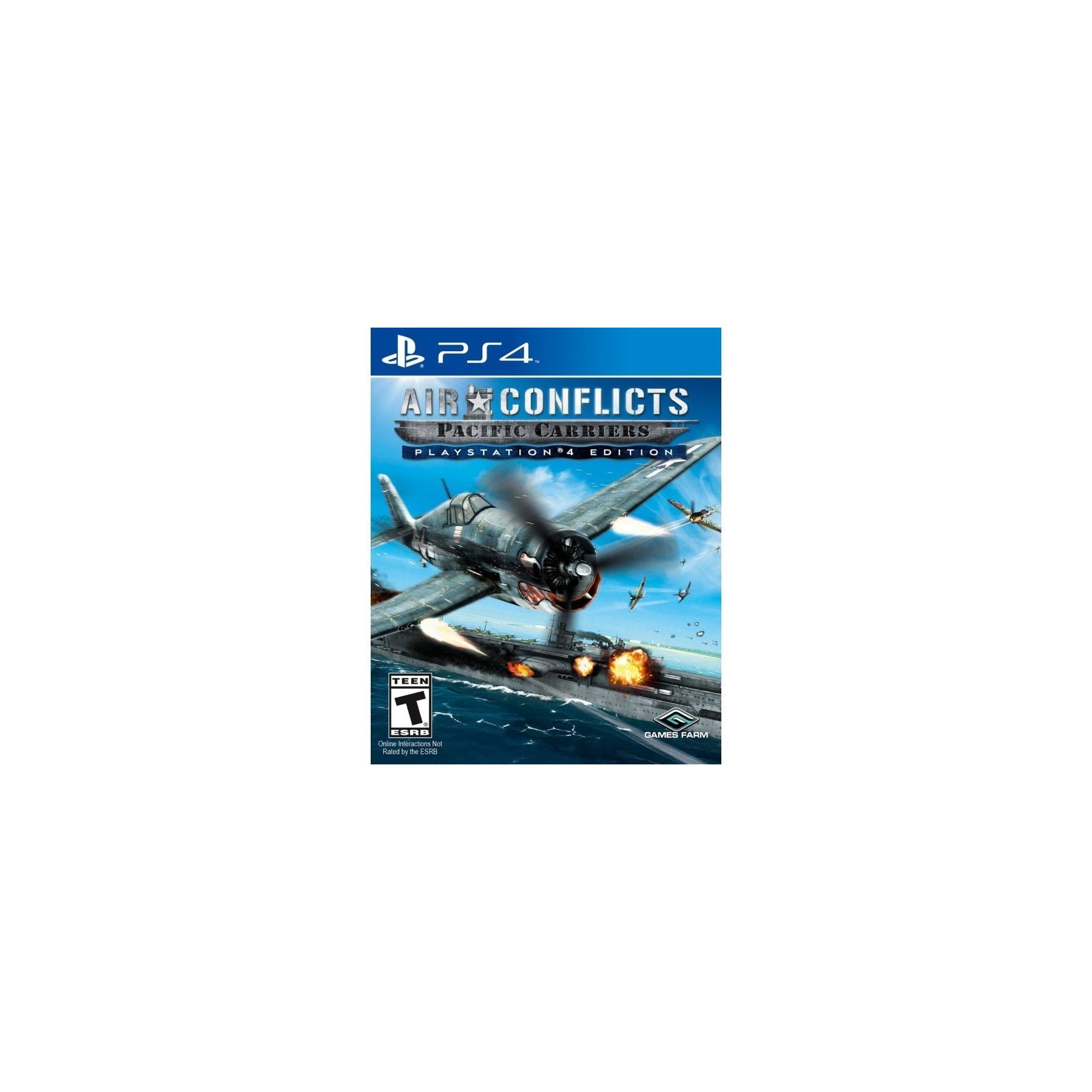 Air Conflicts: Pacific Carriers Juego para Consola Sony PlayStation 4 , PS4