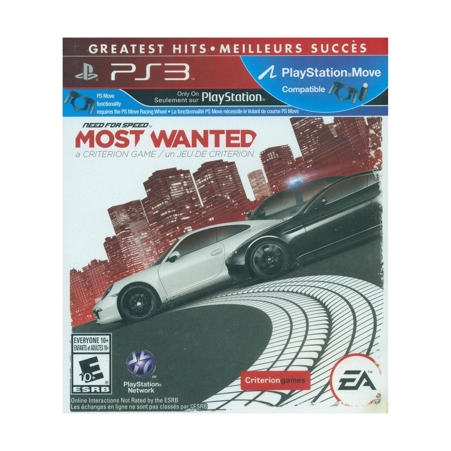 Need for Speed: Most Wanted (Greatest Hits) Juego para Consola Sony PlayStation 3 PS3