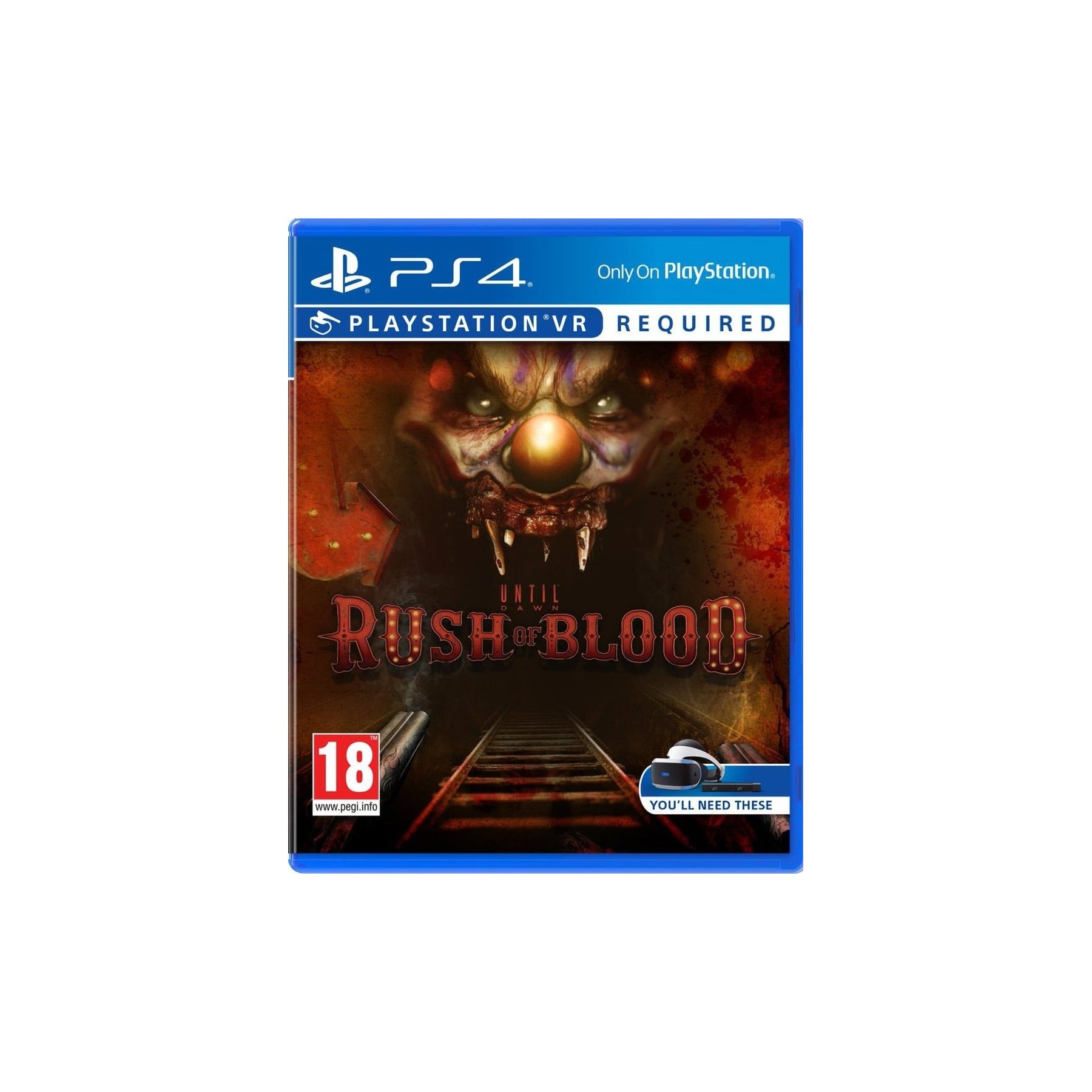 Until Dawn: Rush of Blood (UK) (VR) Juego para Consola Sony PlayStation 4 , PS4