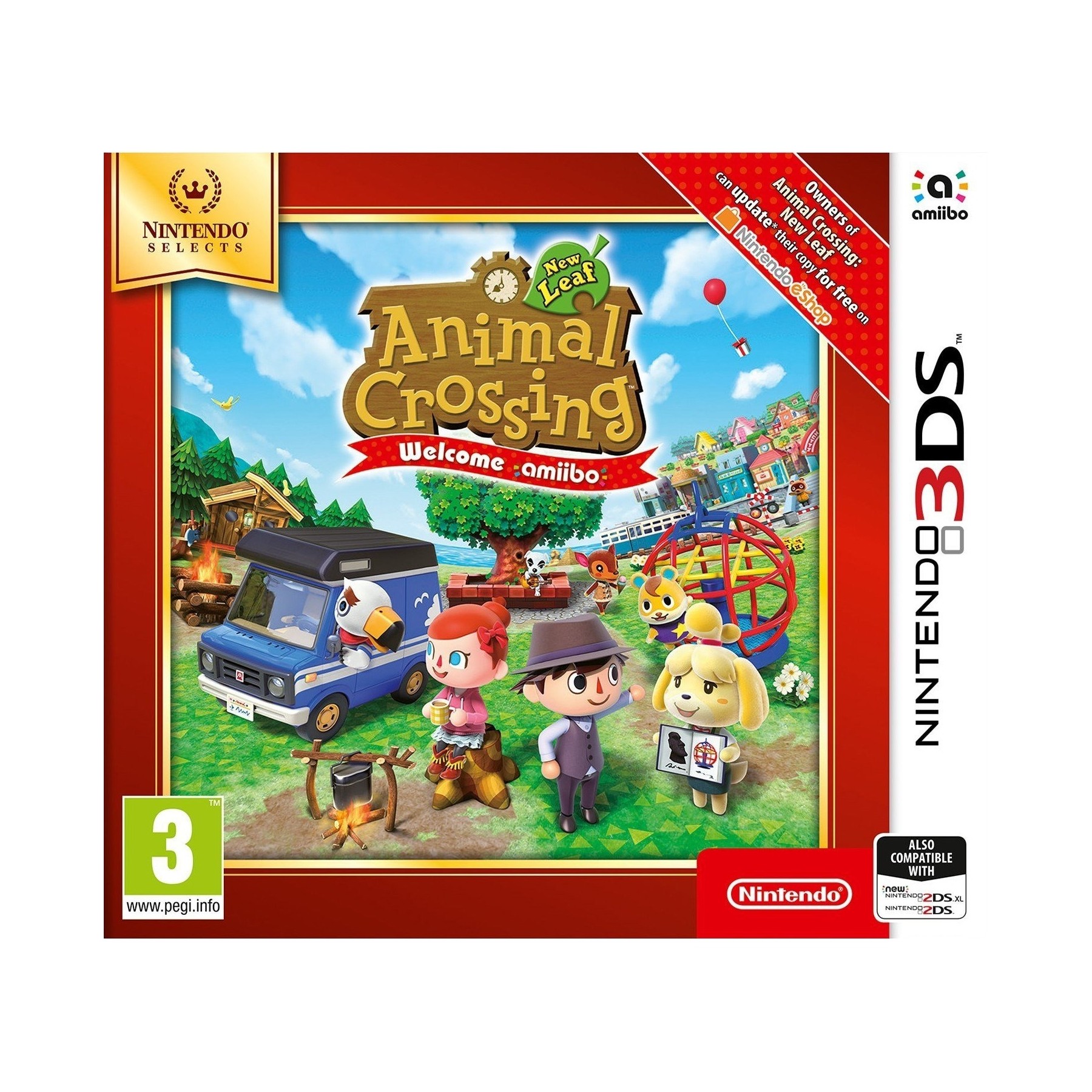 Animal Crossing: New Leaf - Welcome Amiibo (Select)