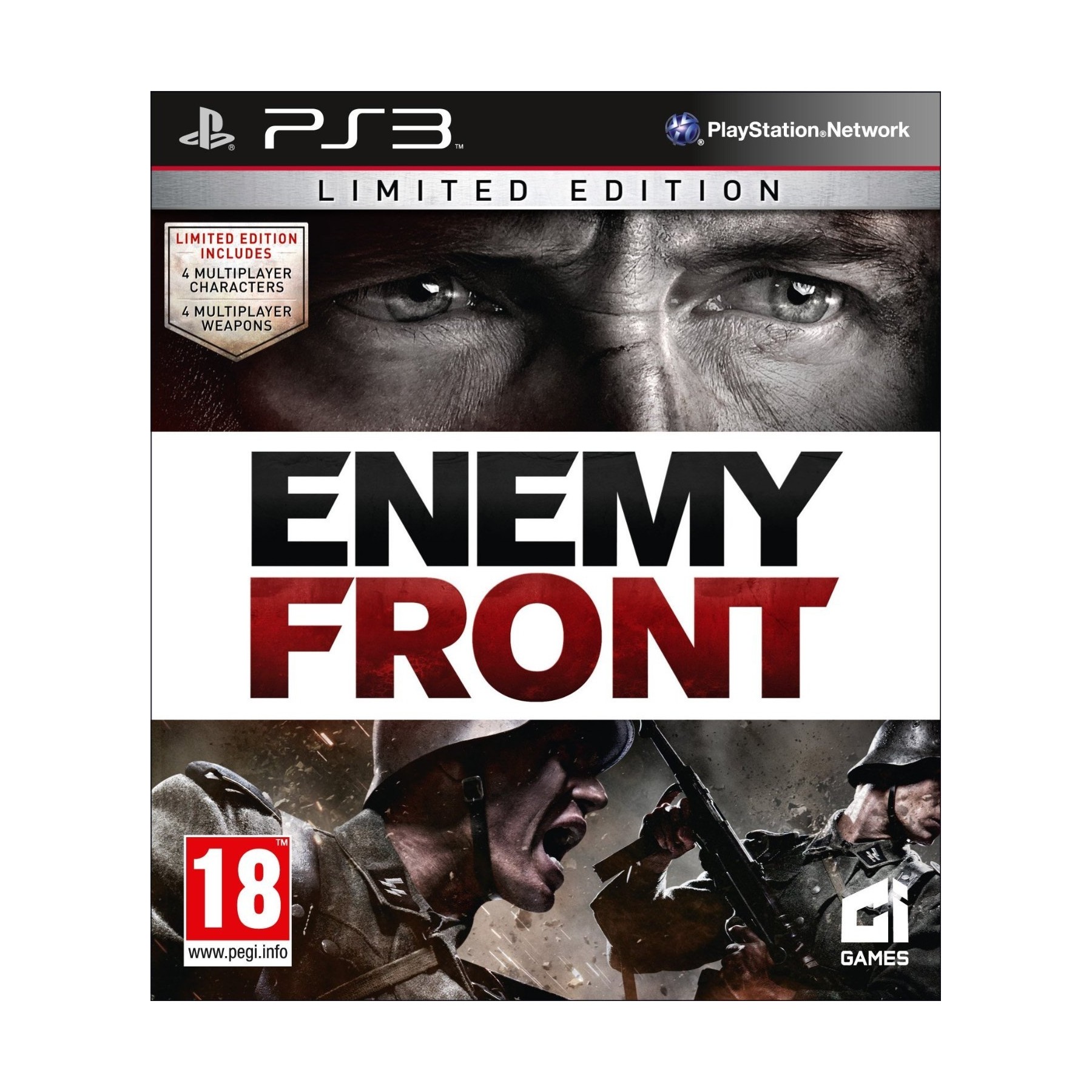 Enemy Front, Limited Edition, Juego para Consola Sony PlayStation 3 PS3