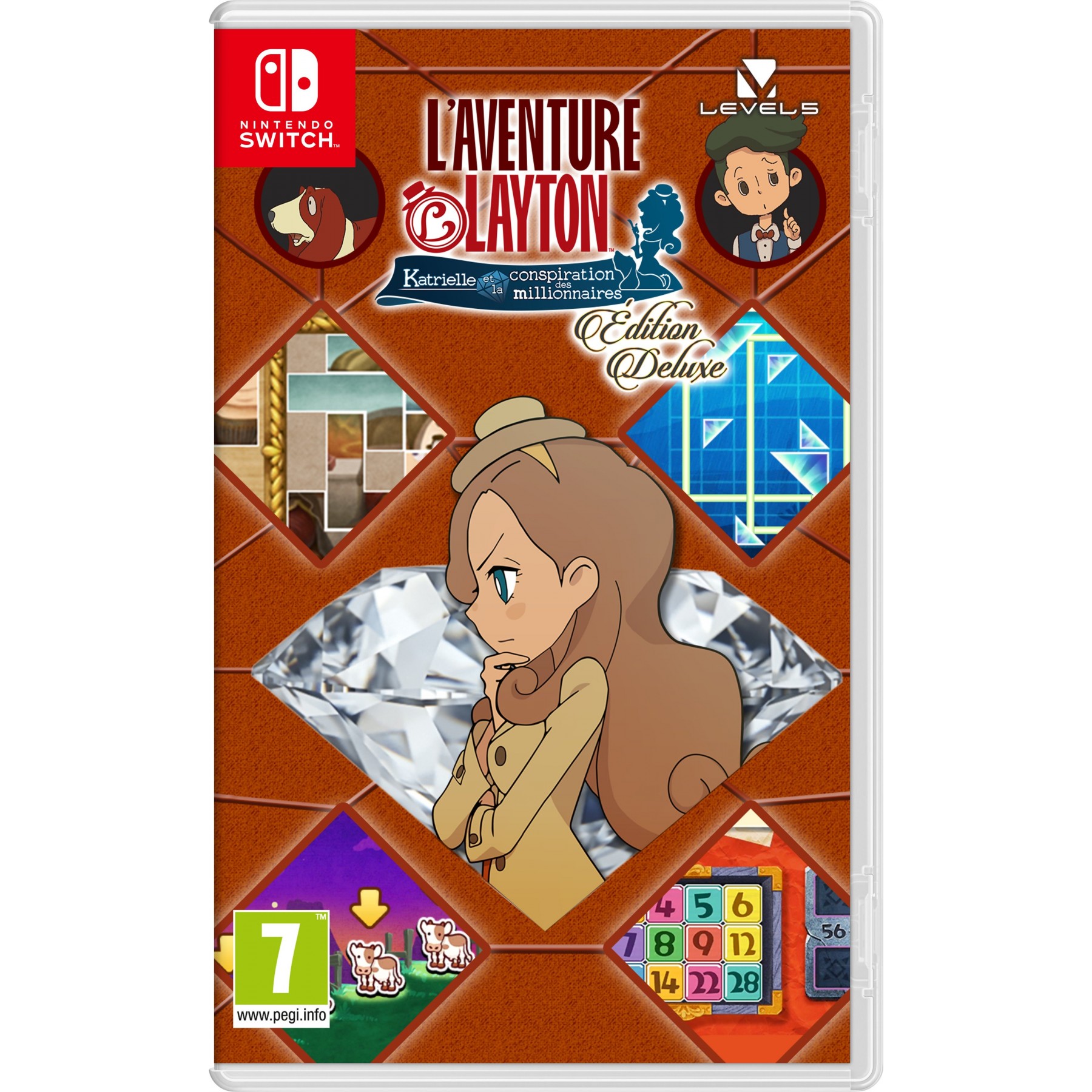 Layton's Mystery Journey: Katrielle and the Millionaries Conspiracy (Deluxe Edition)