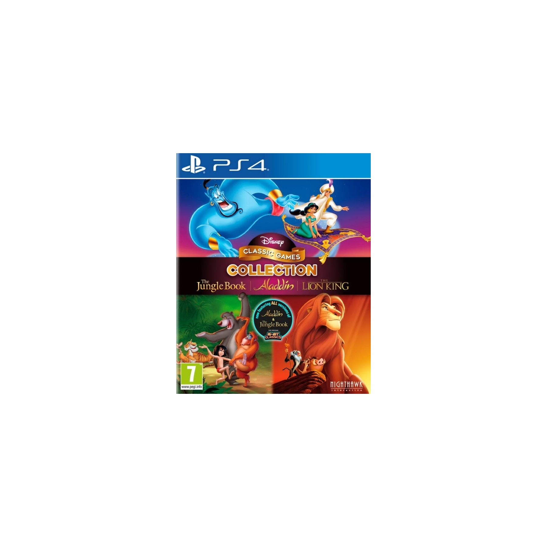 Disney Classic Collection The Jungle Book Aladdin & The Lion King Juego para Consola Sony PlayStation 4 , PS4