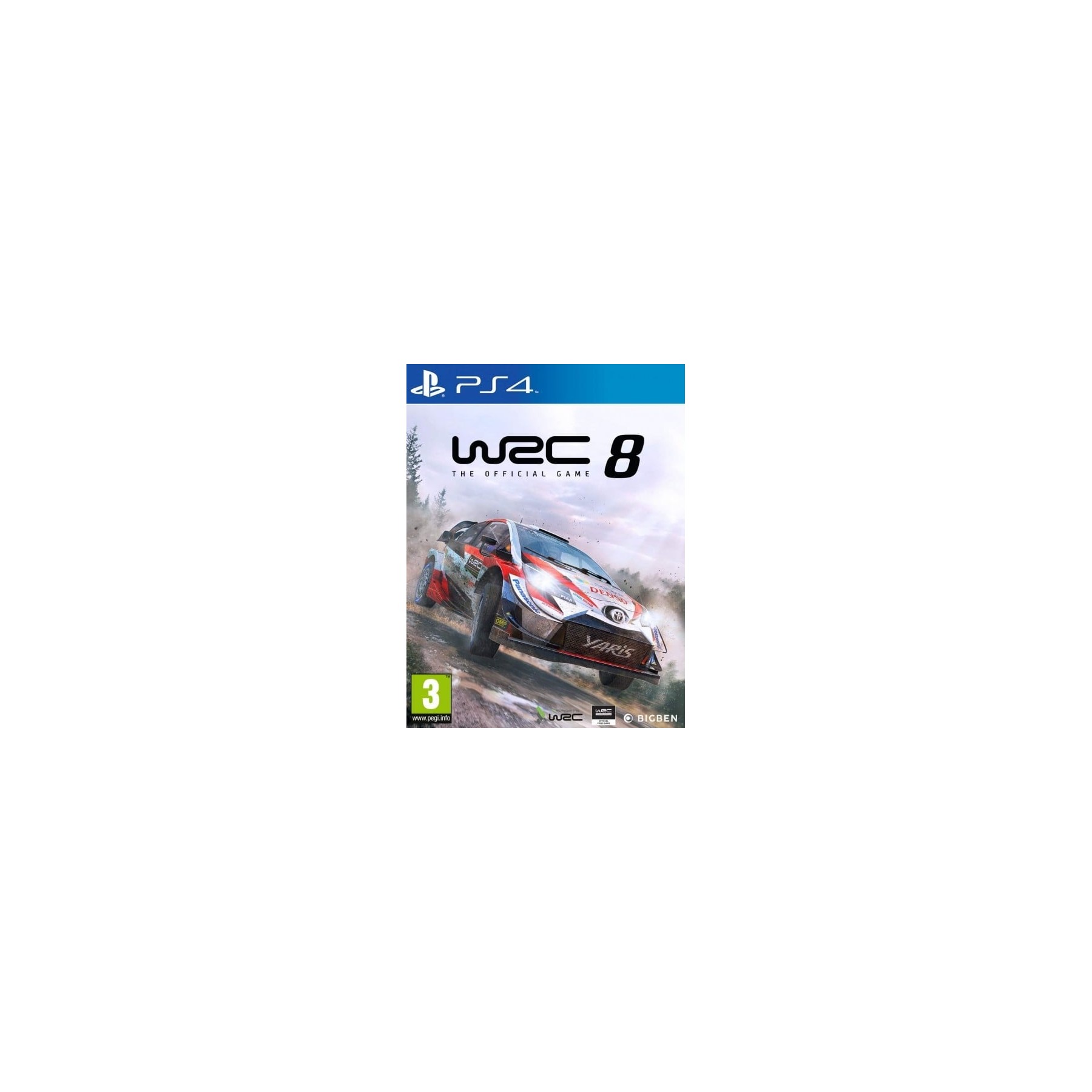 WRC 8 Juego para Consola Sony PlayStation 4 , PS4