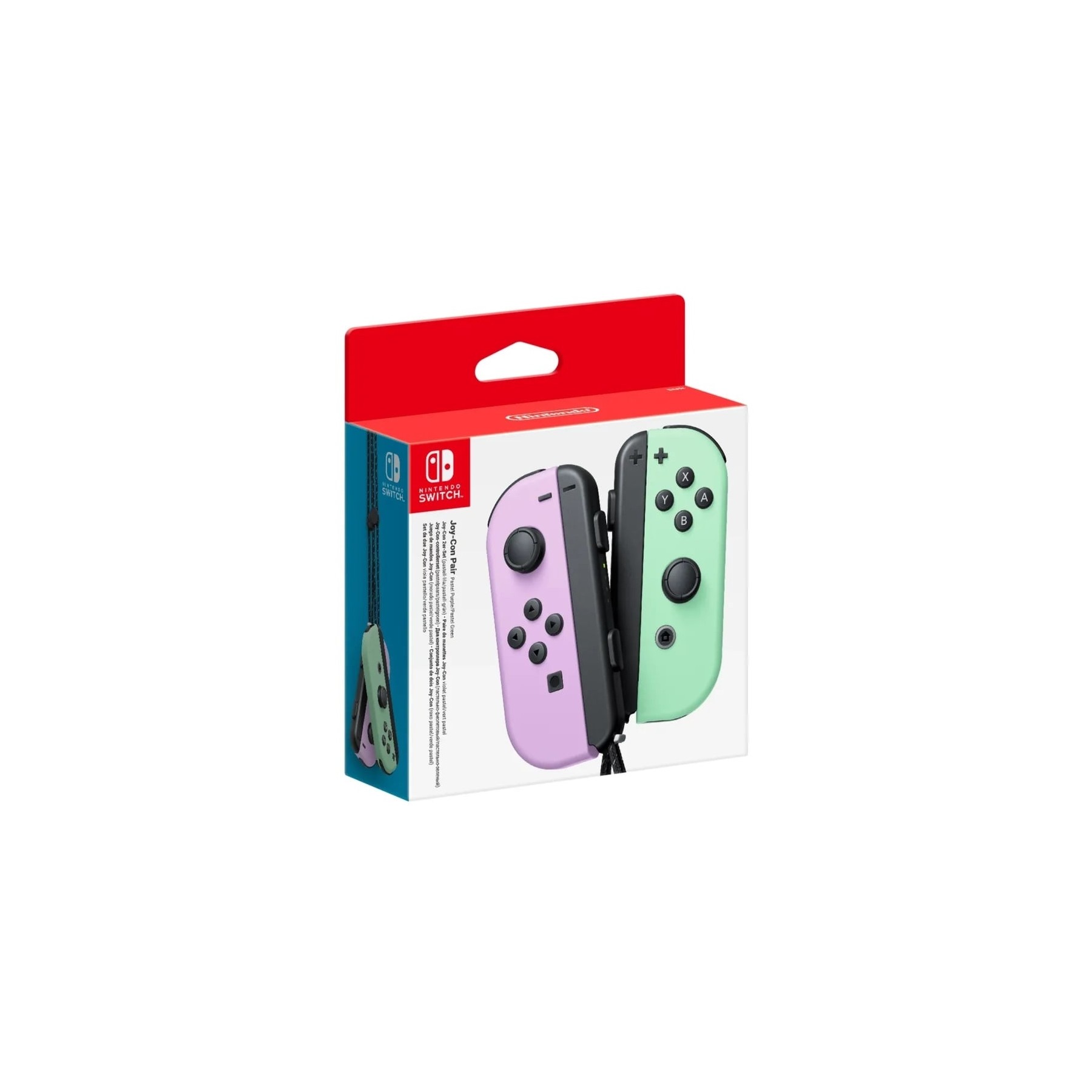 Joy Con Pair Pastel Purple/Pastel Green Juego para Consola Nintendo Switch