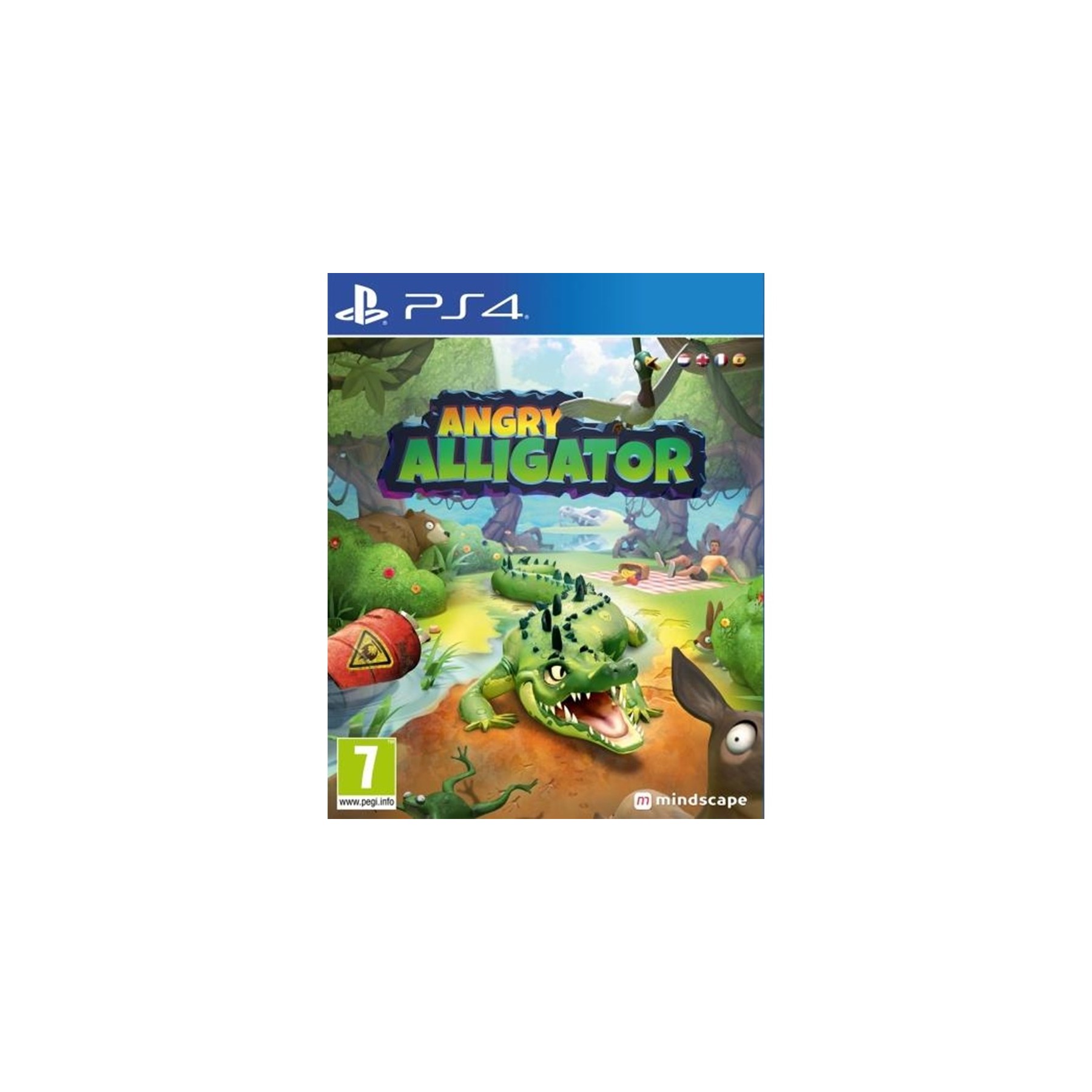 Angry Alligator Juego para Consola Sony PlayStation 4 , PS4, PAL ESPAÑA