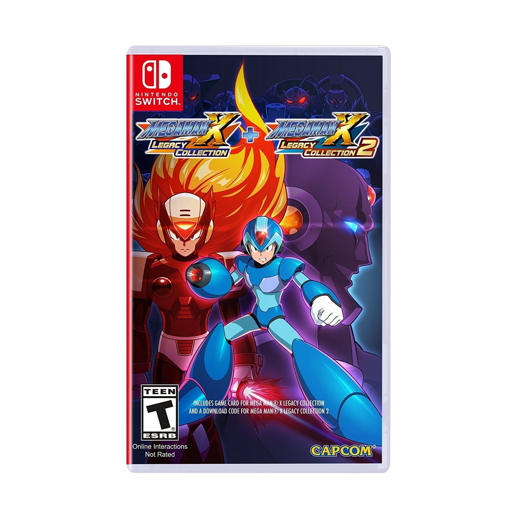 Mega Man X Legacy Collection 1 + 2 Nintendo Switch Game Juego para Consola Nintendo Switch