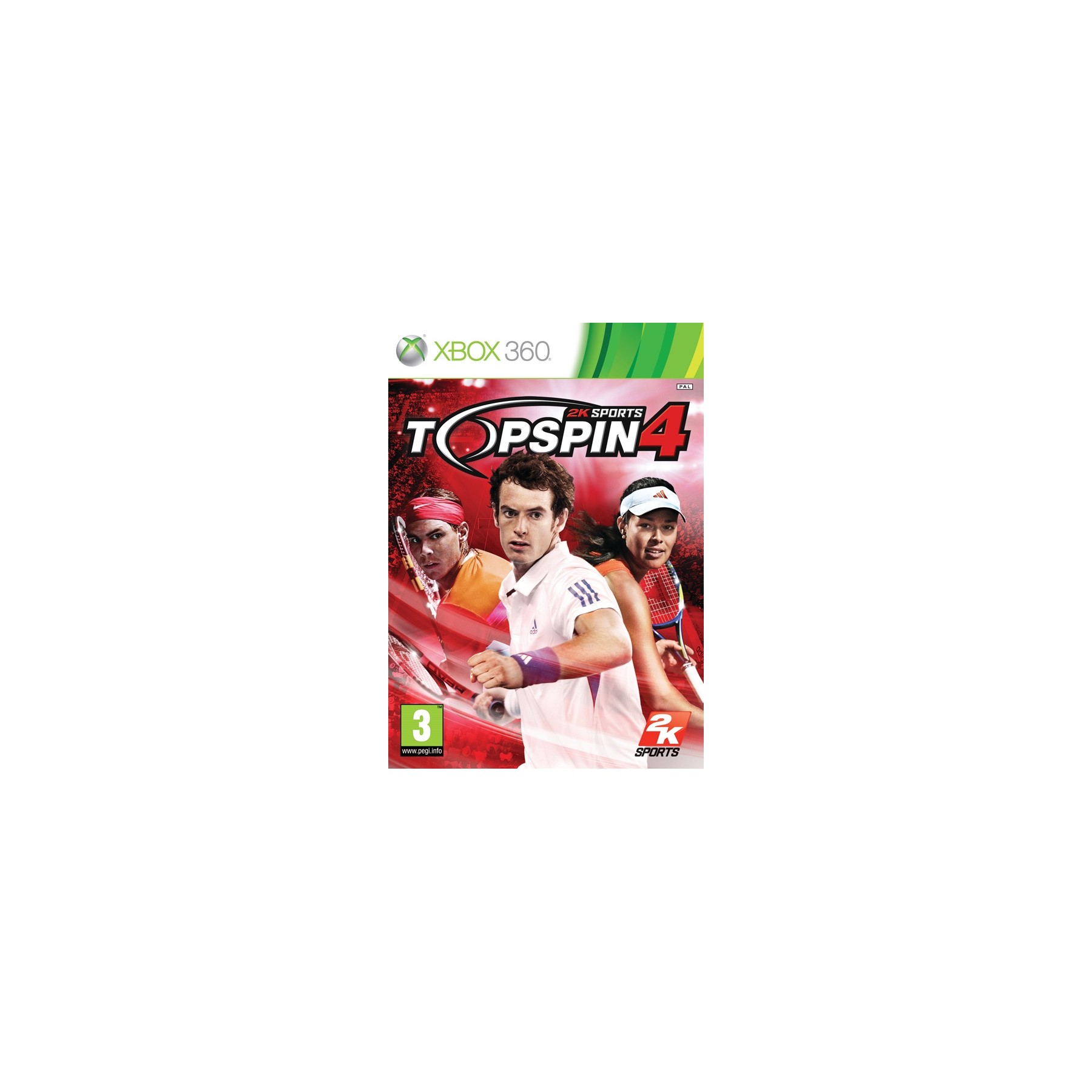 Top Spin 4, Juego para Consola Microsoft XBOX 360