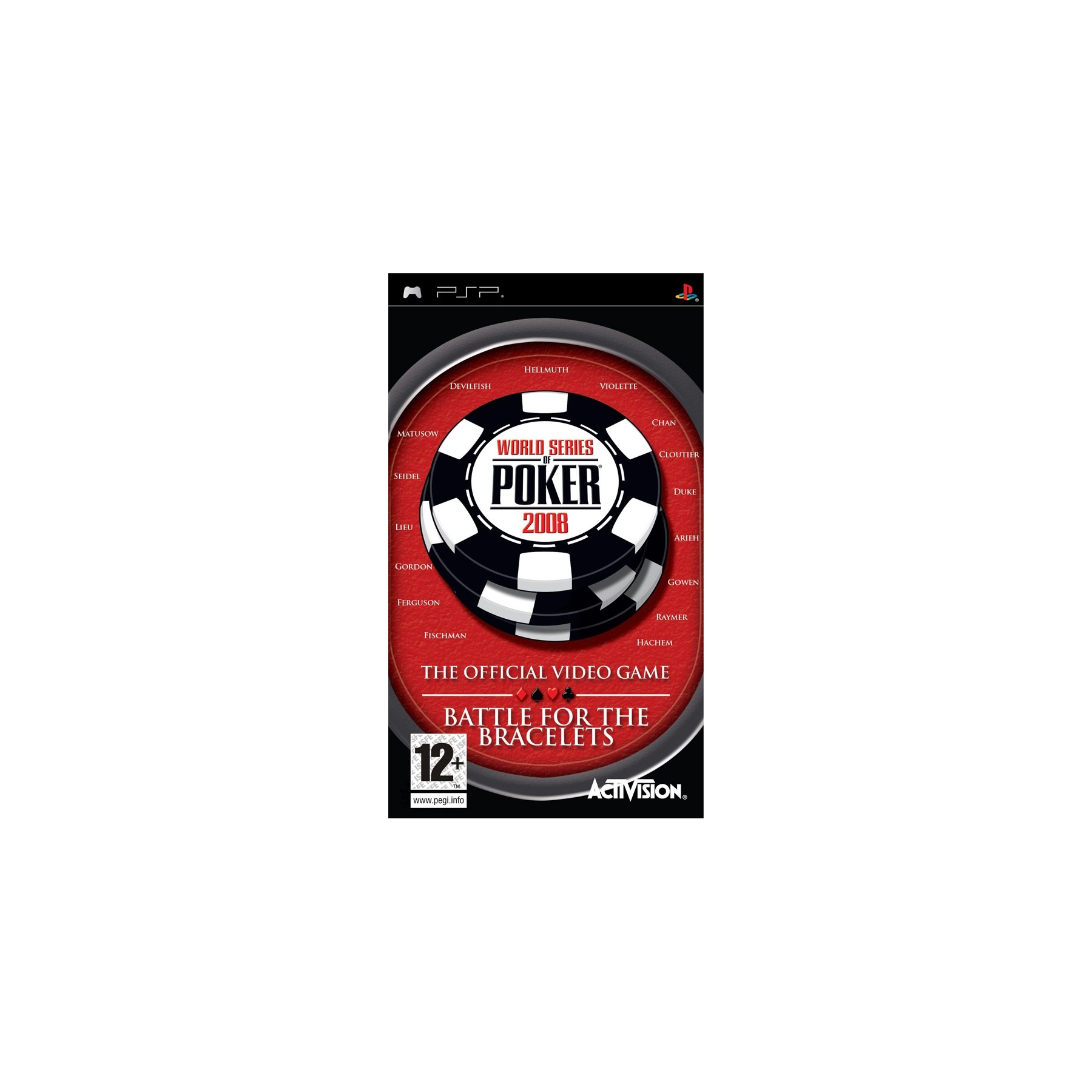 World Series of Poker 2008, Juego para Consola Sony PlayStation Portable