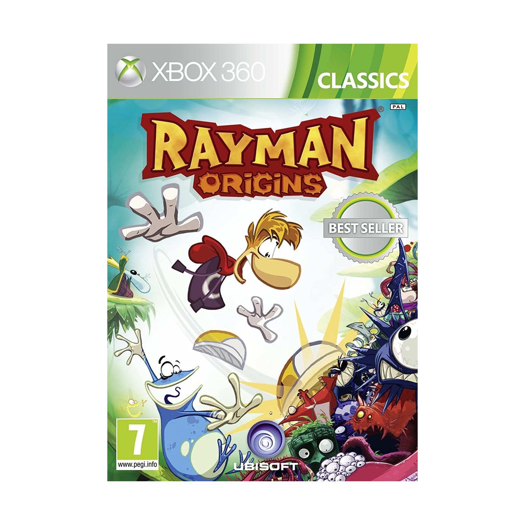 Rayman Origins (Classics), Juego para Consola Microsoft XBOX 360