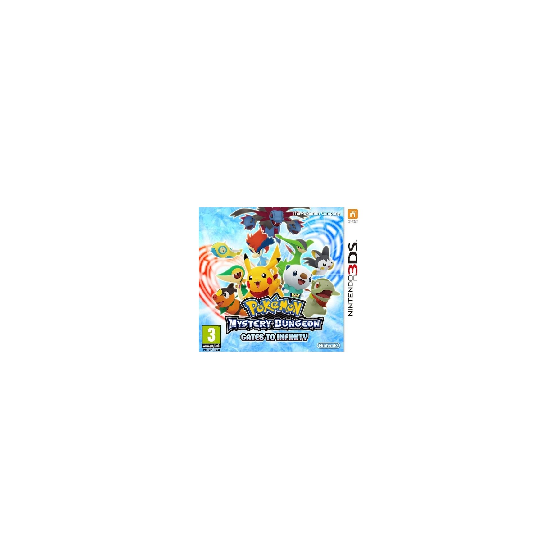 Pokemon Mystery Dungeon: Gates to infinity, Juego para Consola Nintendo 3DS