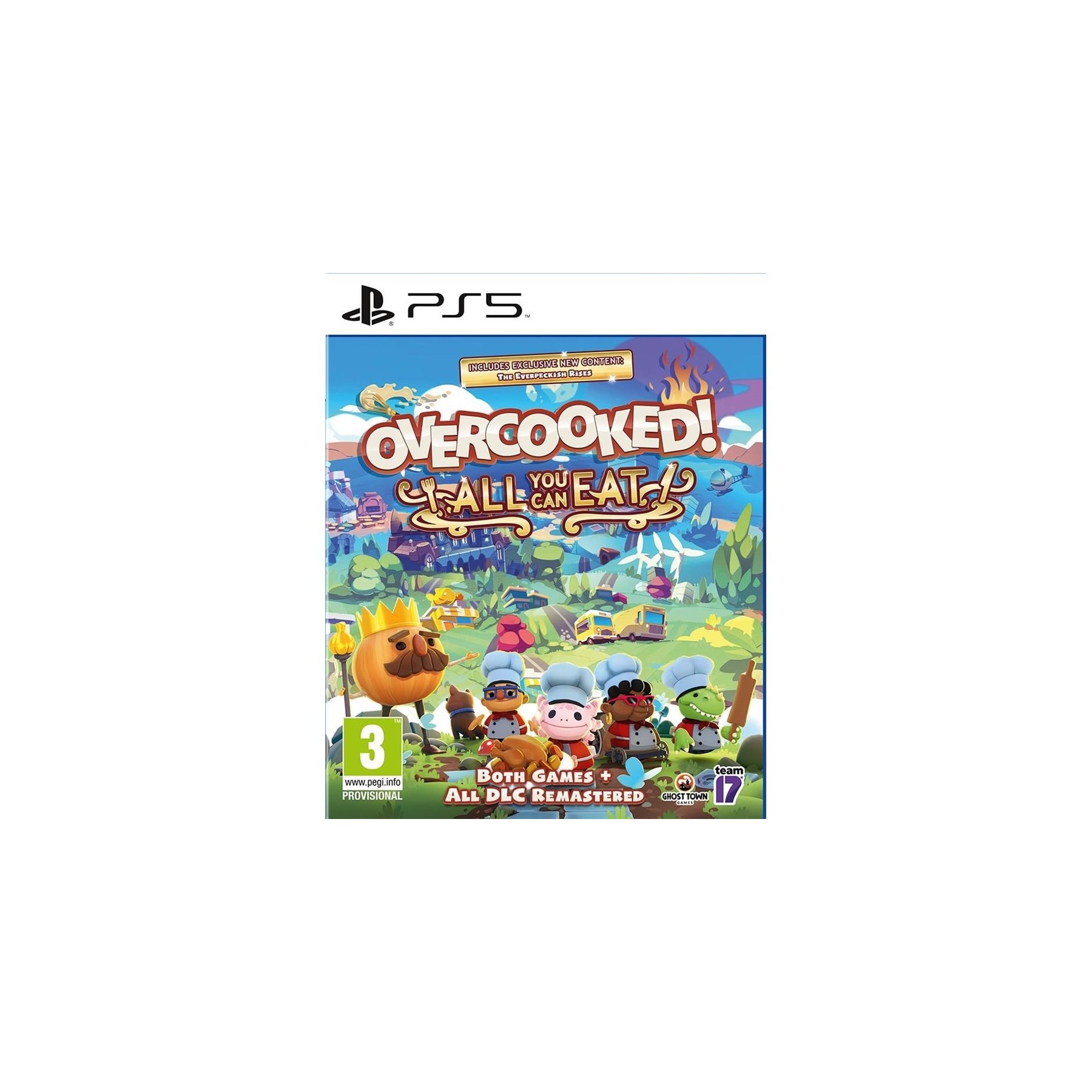 Overcooked! All You Can Eat, Juego para Consola Sony PlayStation 5 PS5