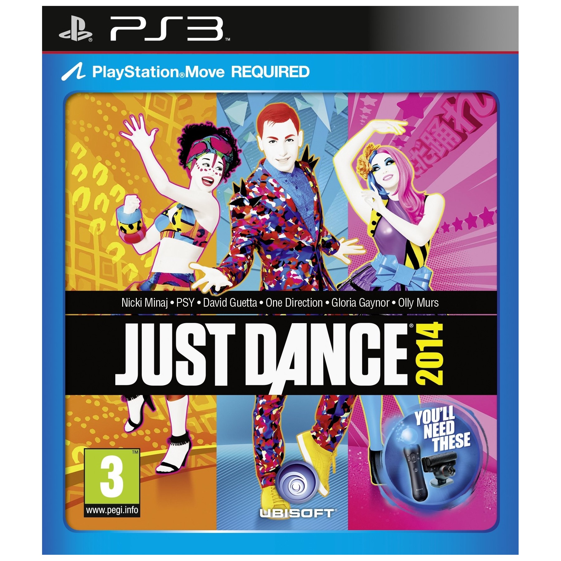 Just Dance 2014 (Italian Box, EFIGS In Game), Juego para Consola Sony PlayStation 3 PS3