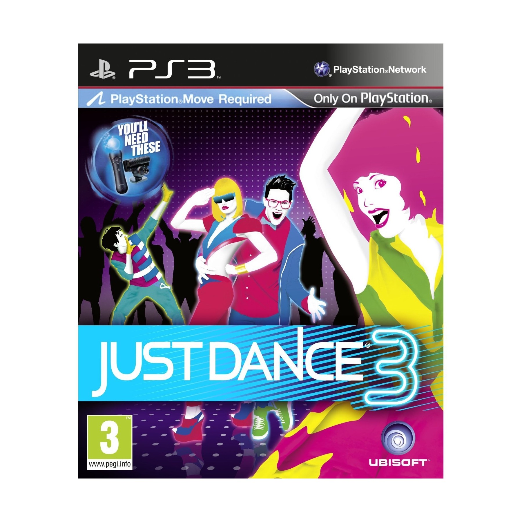 Just Dance 3 (Italian Box - EFIGS In Game)