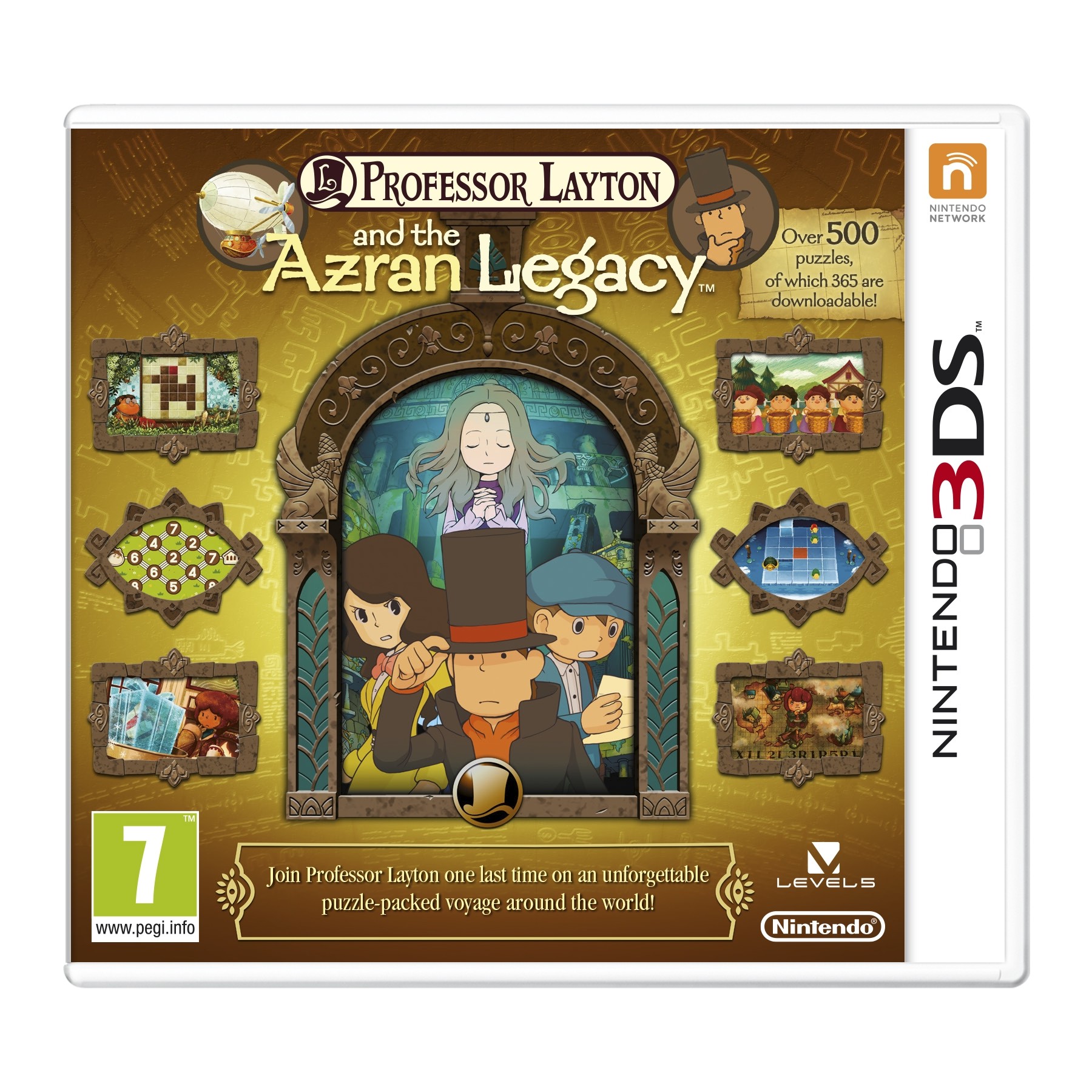 Professor Layton and the Azran Legacy, Juego para Consola Nintendo 3DS