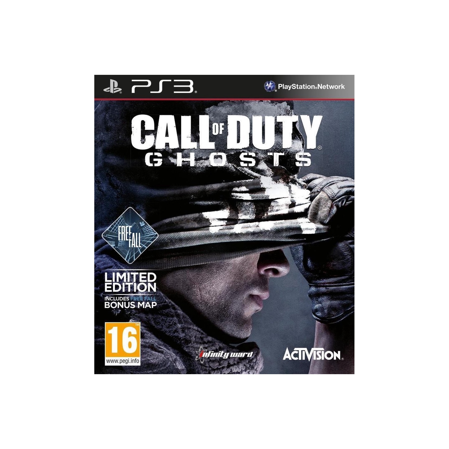 Call of Duty Ghosts, Free Fall Limited Edition, Juego para Consola Sony PlayStation 3 PS3