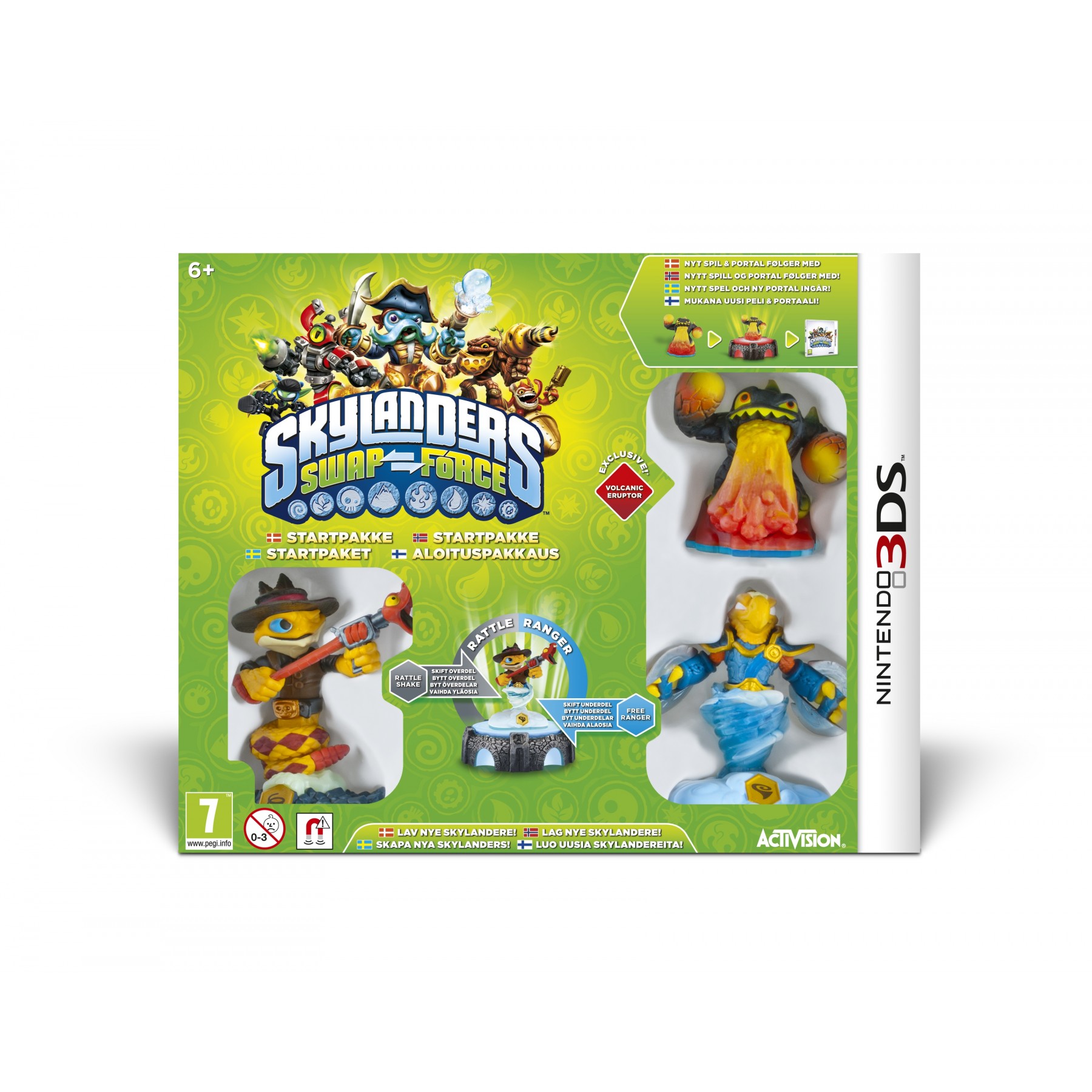 Skylanders: Swap Force Starter Pack (Nordic)