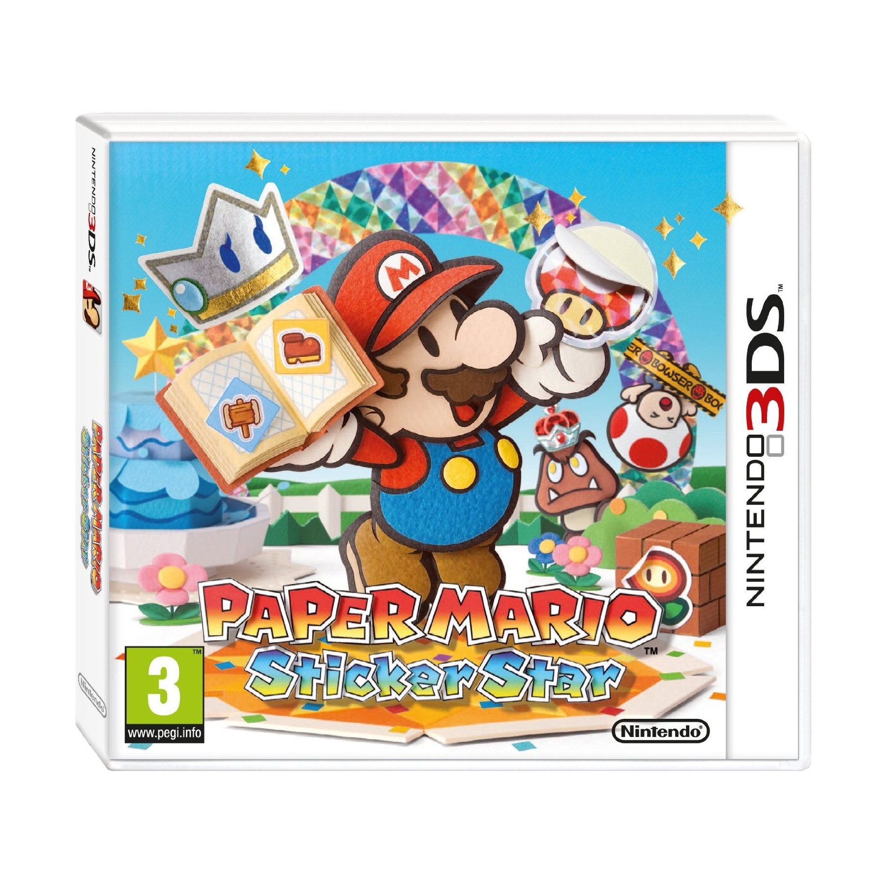 Paper Mario Sticker Star (DK/SE)