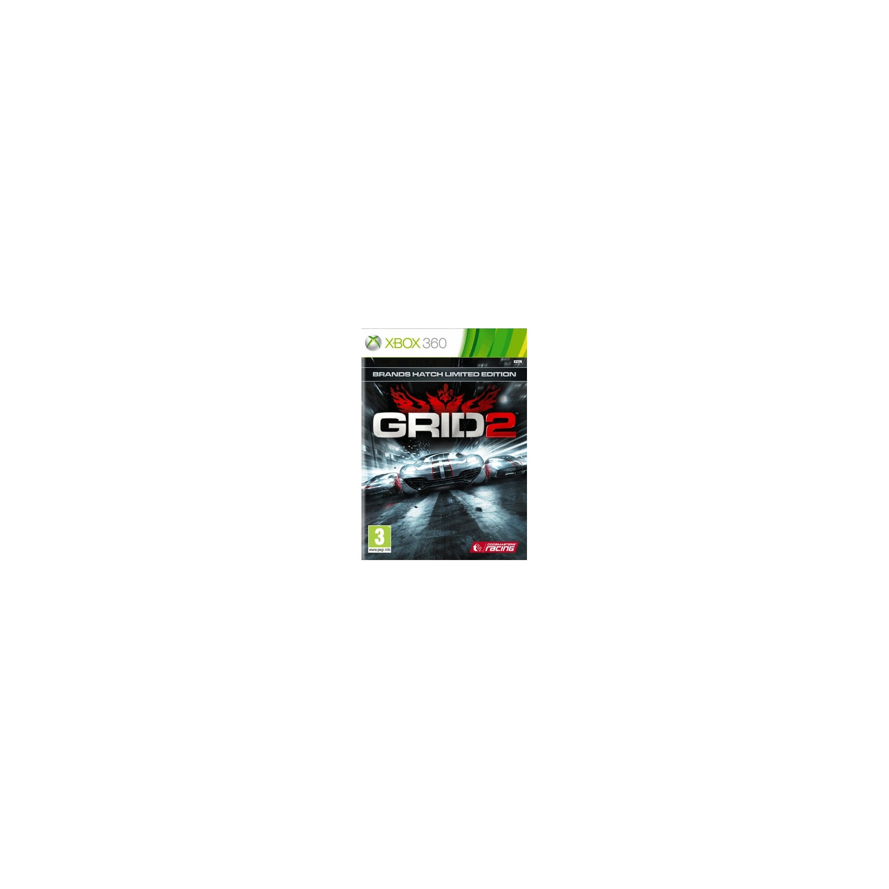 Grid 2, Brands Hatch Limited Edition, Juego para Consola Microsoft XBOX 360