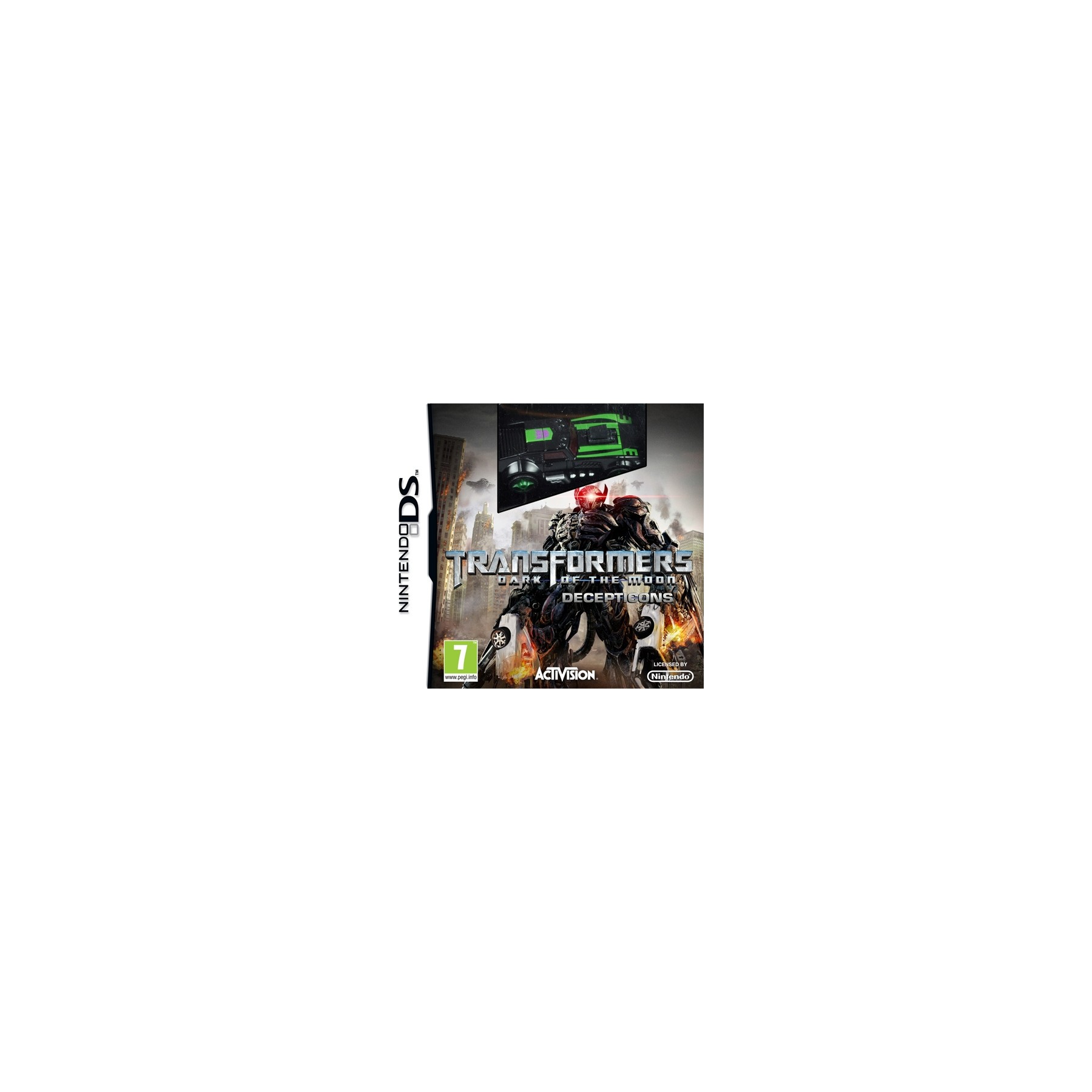 Transformers: Dark of the Moon, Decepticons Bundle With Toy, Juego para Consola Nintendo DS