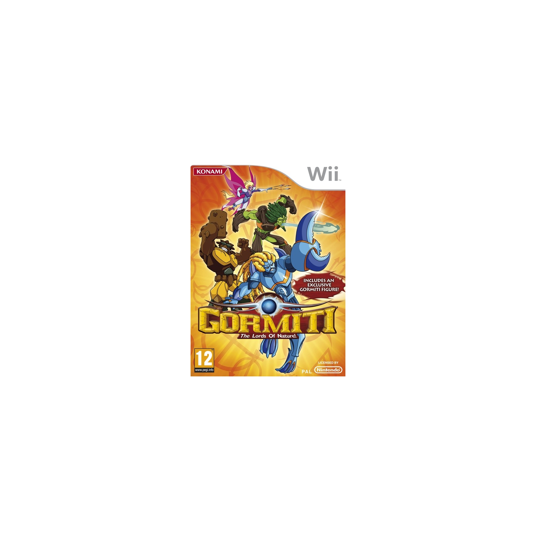 Gormiti: The Lords of Nature! (With Exclusive Figure), Juego para Consola Nintendo Wii