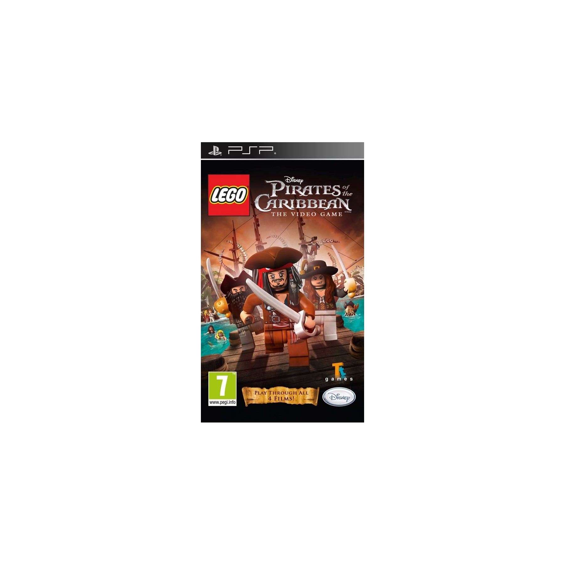 LEGO Pirates of the Caribbean: The Video Game, Juego para Consola Sony PlayStation Portable