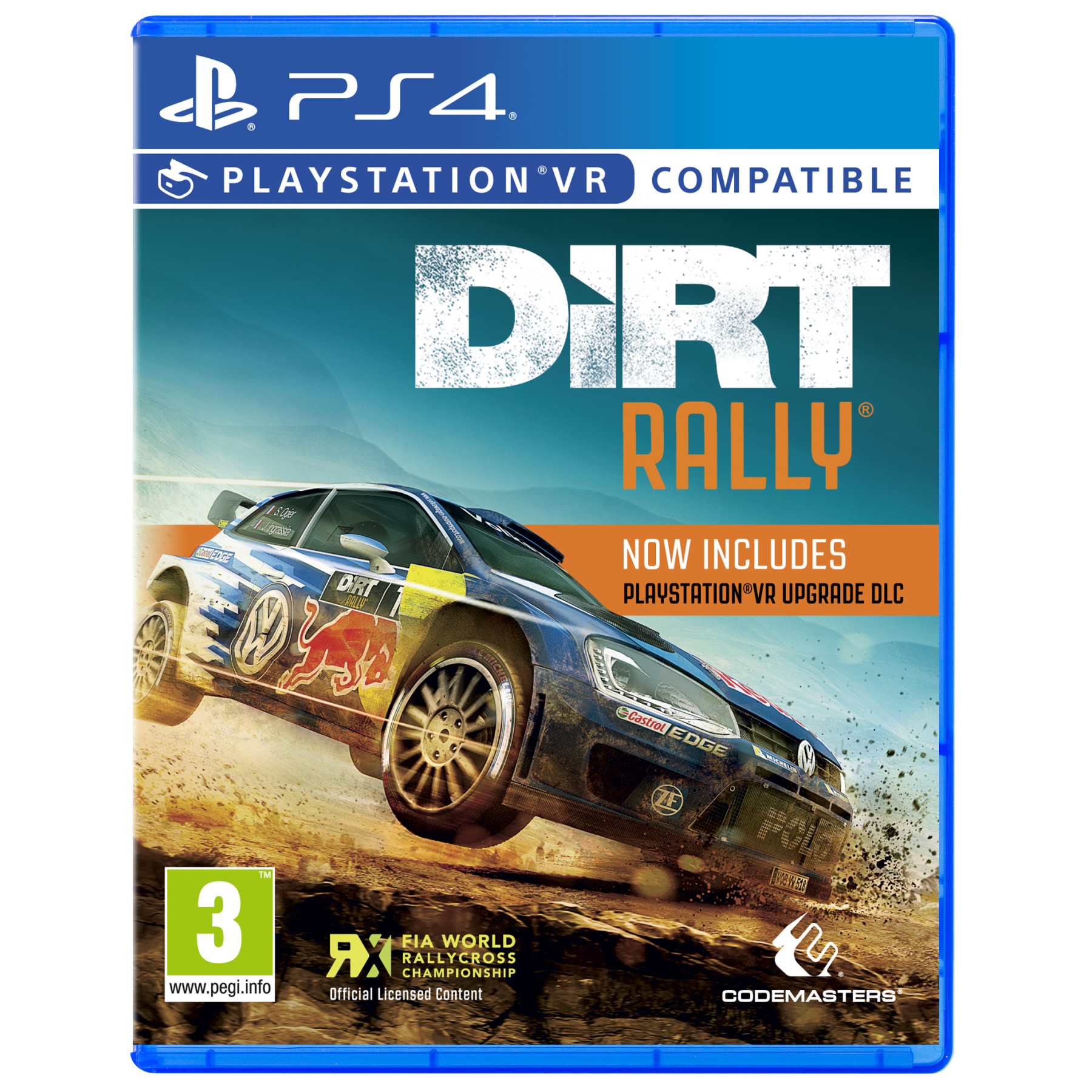 DiRT Rally (VR), Juego para Consola Sony PlayStation 4 , PS4