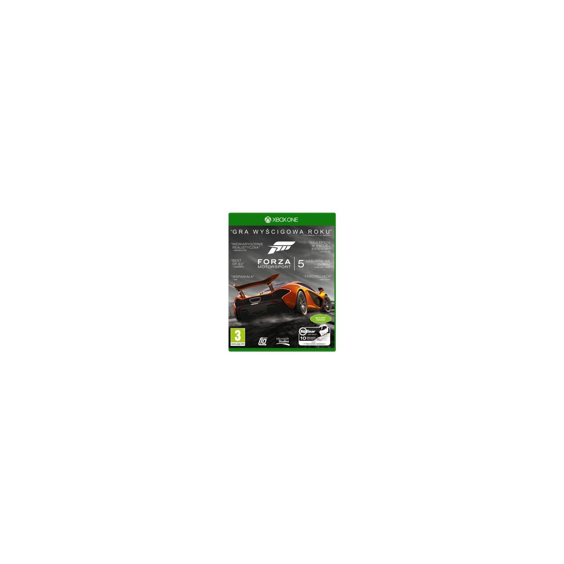 Forza Motorsport 5 Game of the Year Edition /English German Box Juego para Consola Microsoft XBOX One