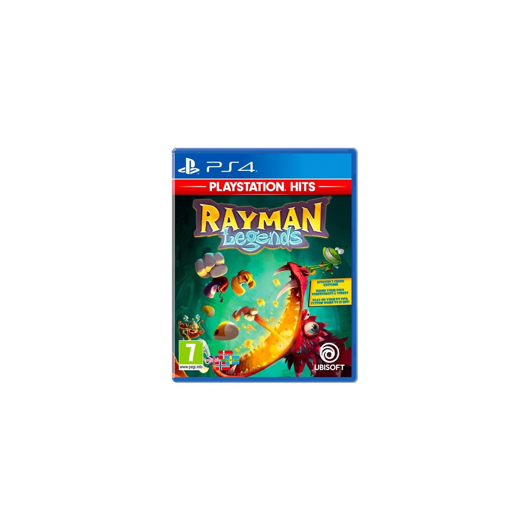 Rayman Legends (Playstation Hits), Juego para Consola Sony PlayStation 4 , PS4