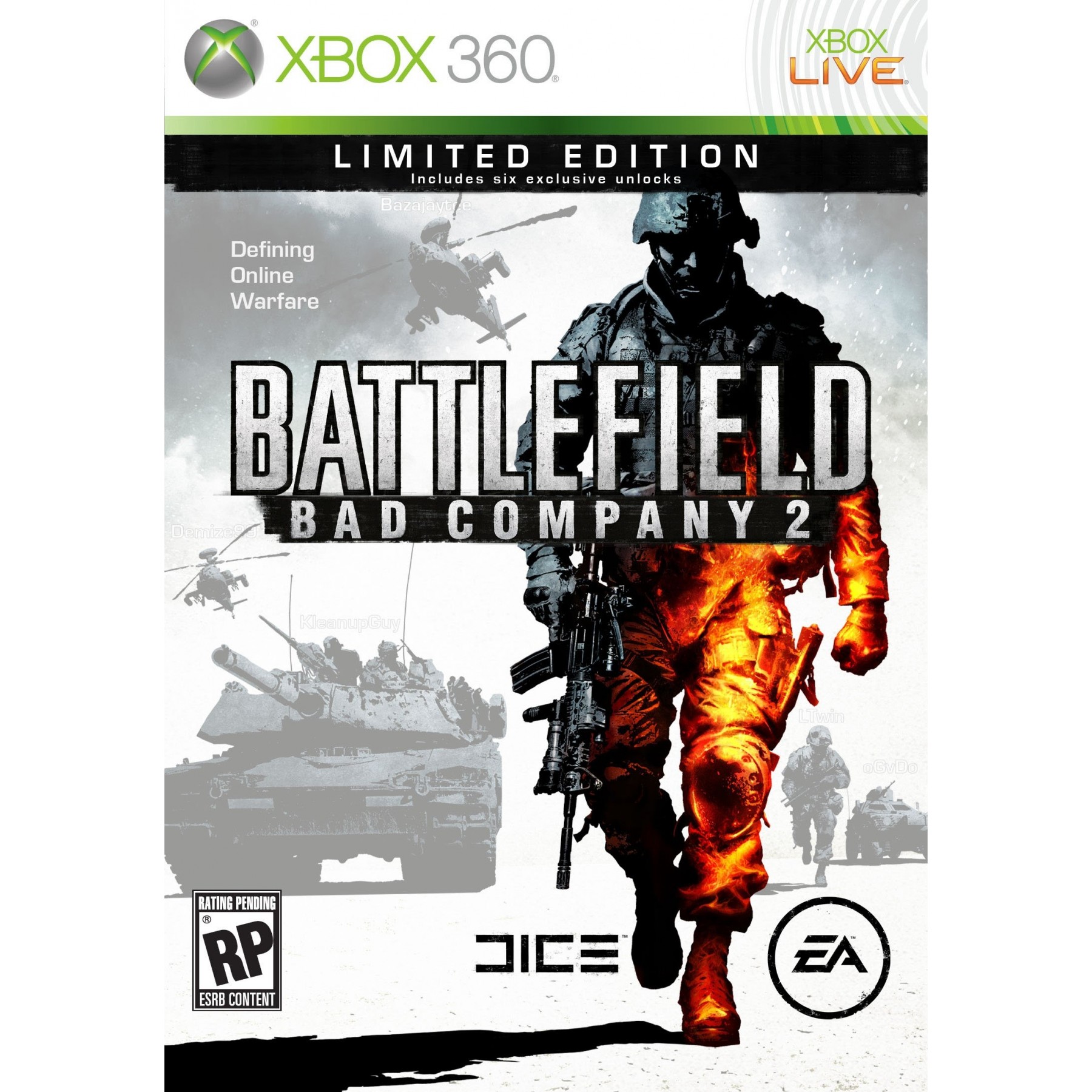 Battlefield: Bad Company 2 (TWO) Limited Edition, Juego para Consola Microsoft XBOX 360