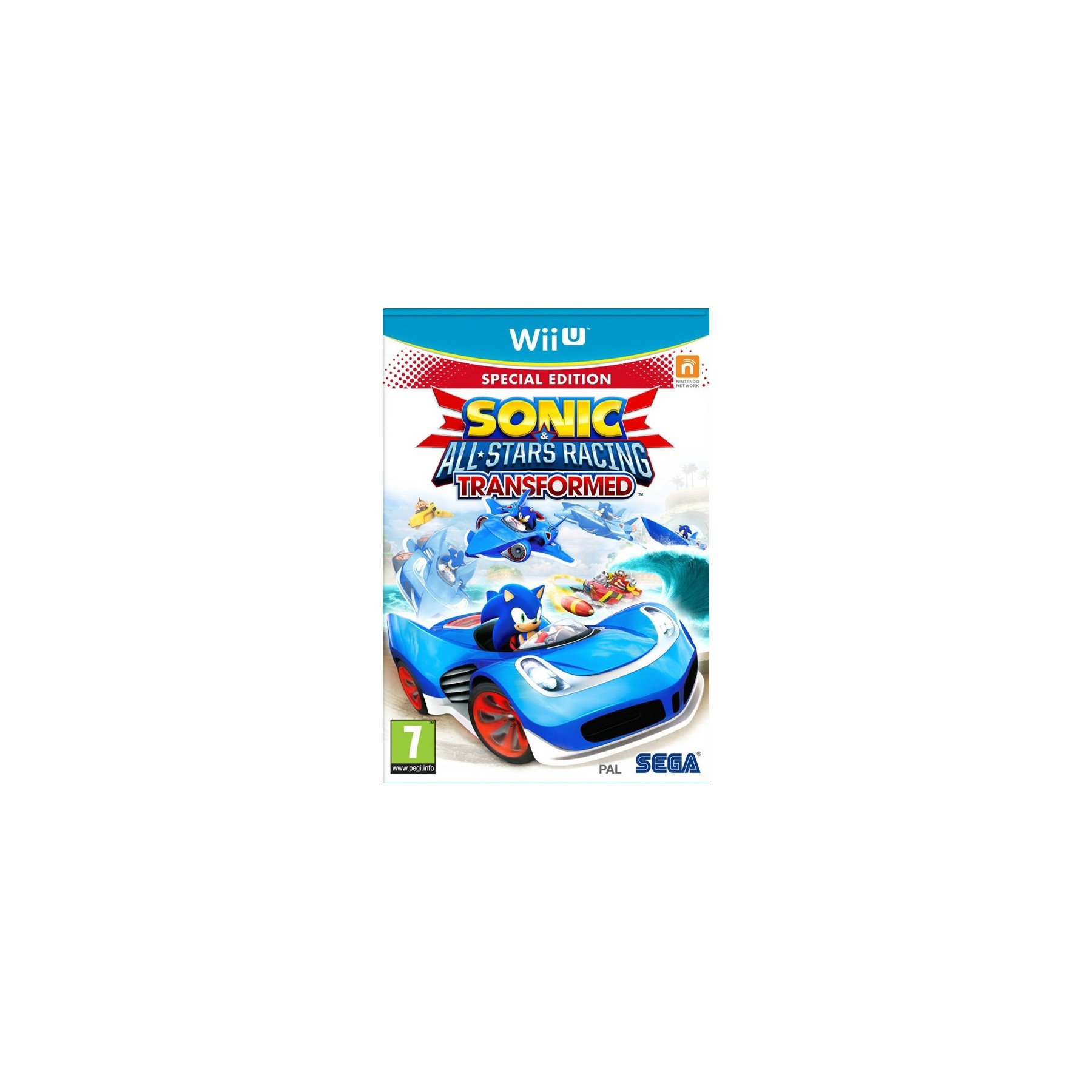 Sonic All-Star Racing: Transformed Special Edition, Juego para Consola Nintendo Wii U