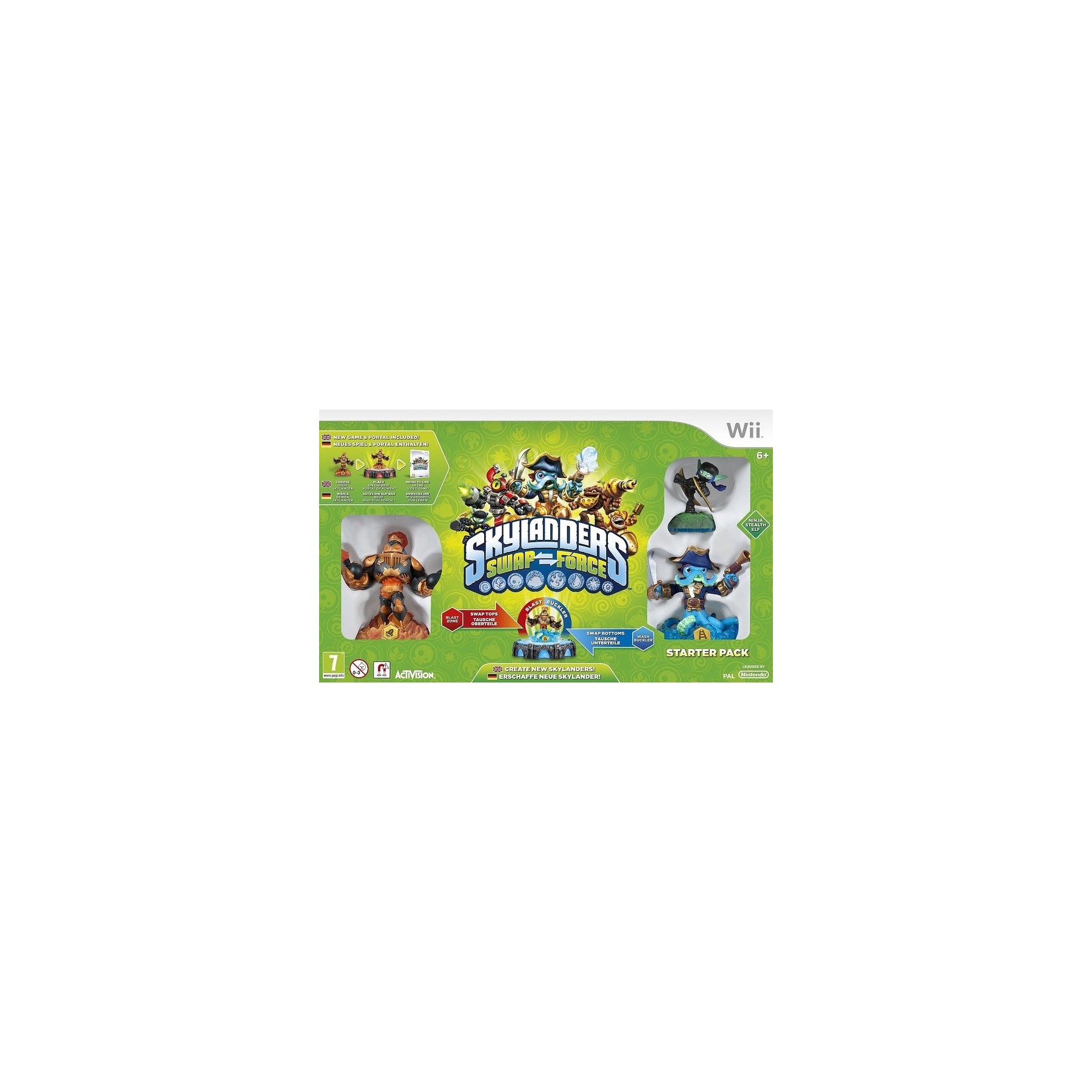 Skylanders: Swap Force Starter Pack, Juego para Consola Nintendo Wii