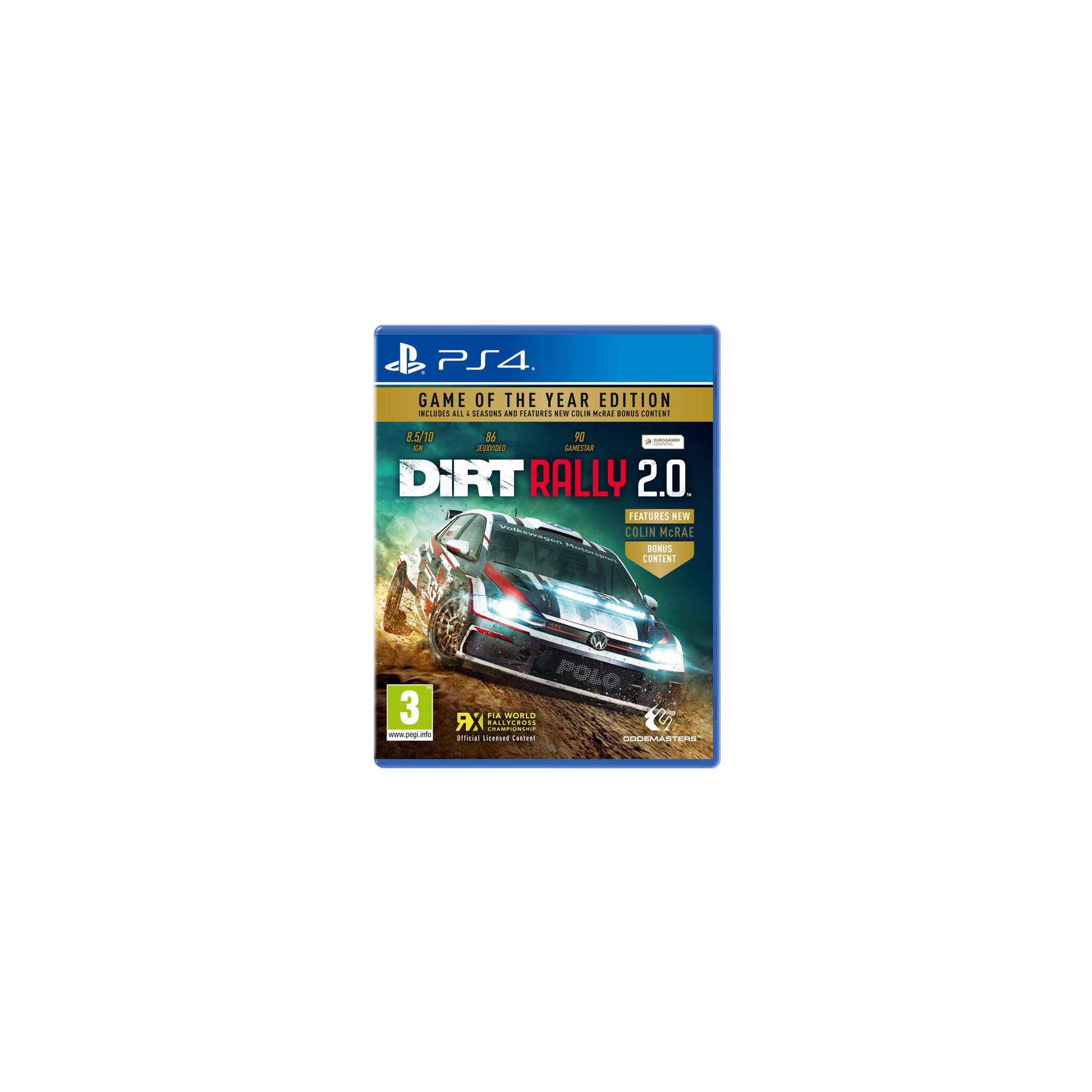 DiRT Rally 2.0 (Game of the Year Edition), Juego para Consola Sony PlayStation 4 , PS4