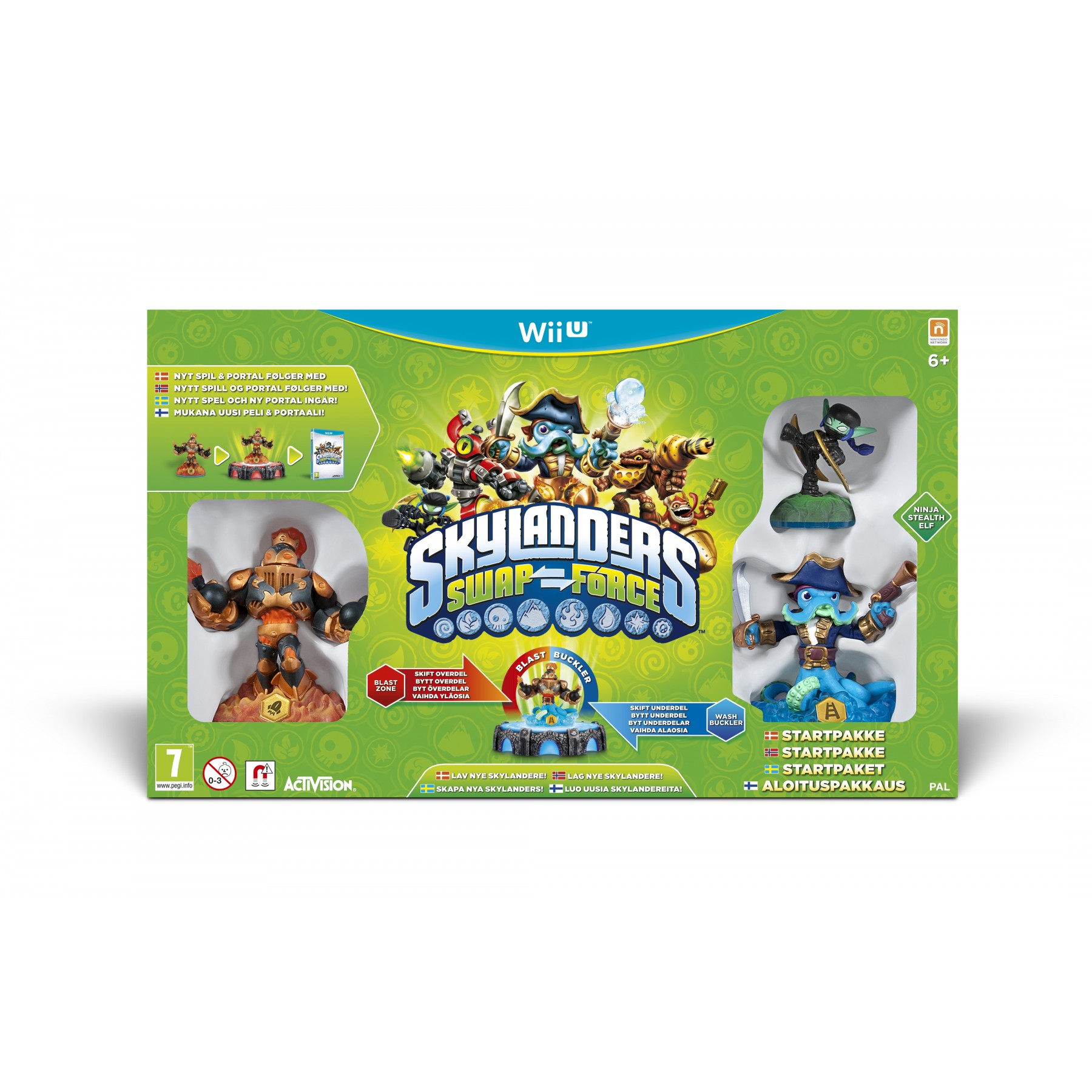 Skylanders: Swap Force Starter Pack, Juego para Consola Nintendo Wii U