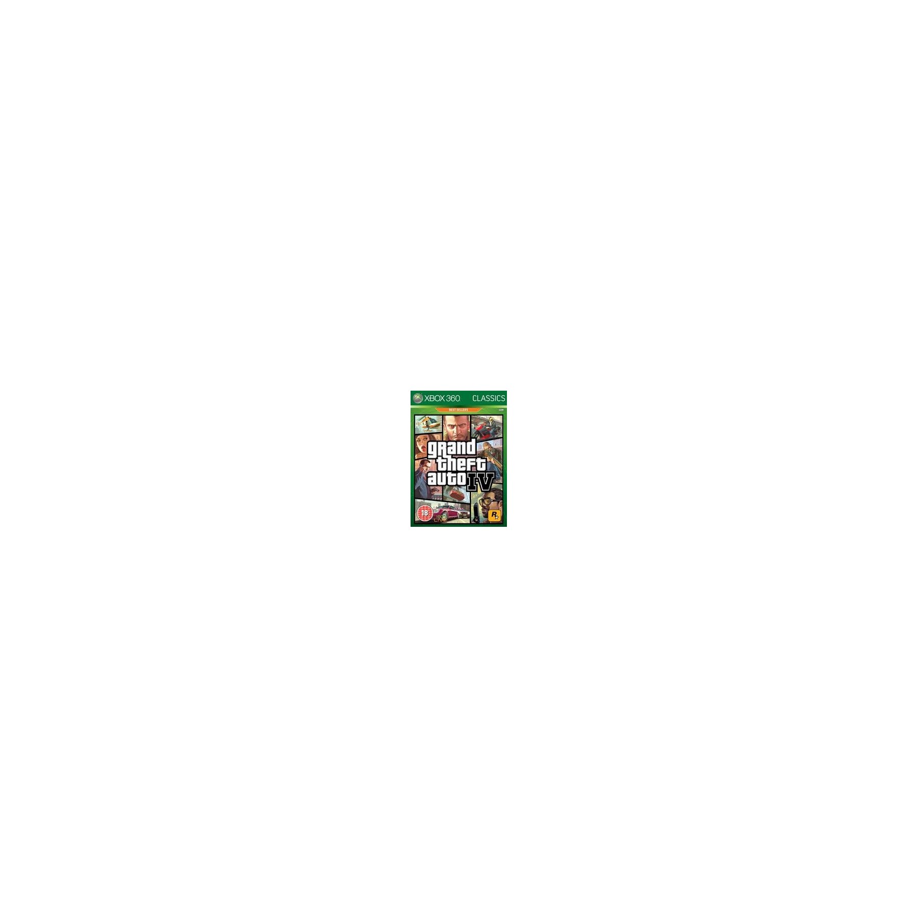 Grand Theft Auto IV (GTA 4) (Classics), Juego para Consola Microsoft XBOX 360