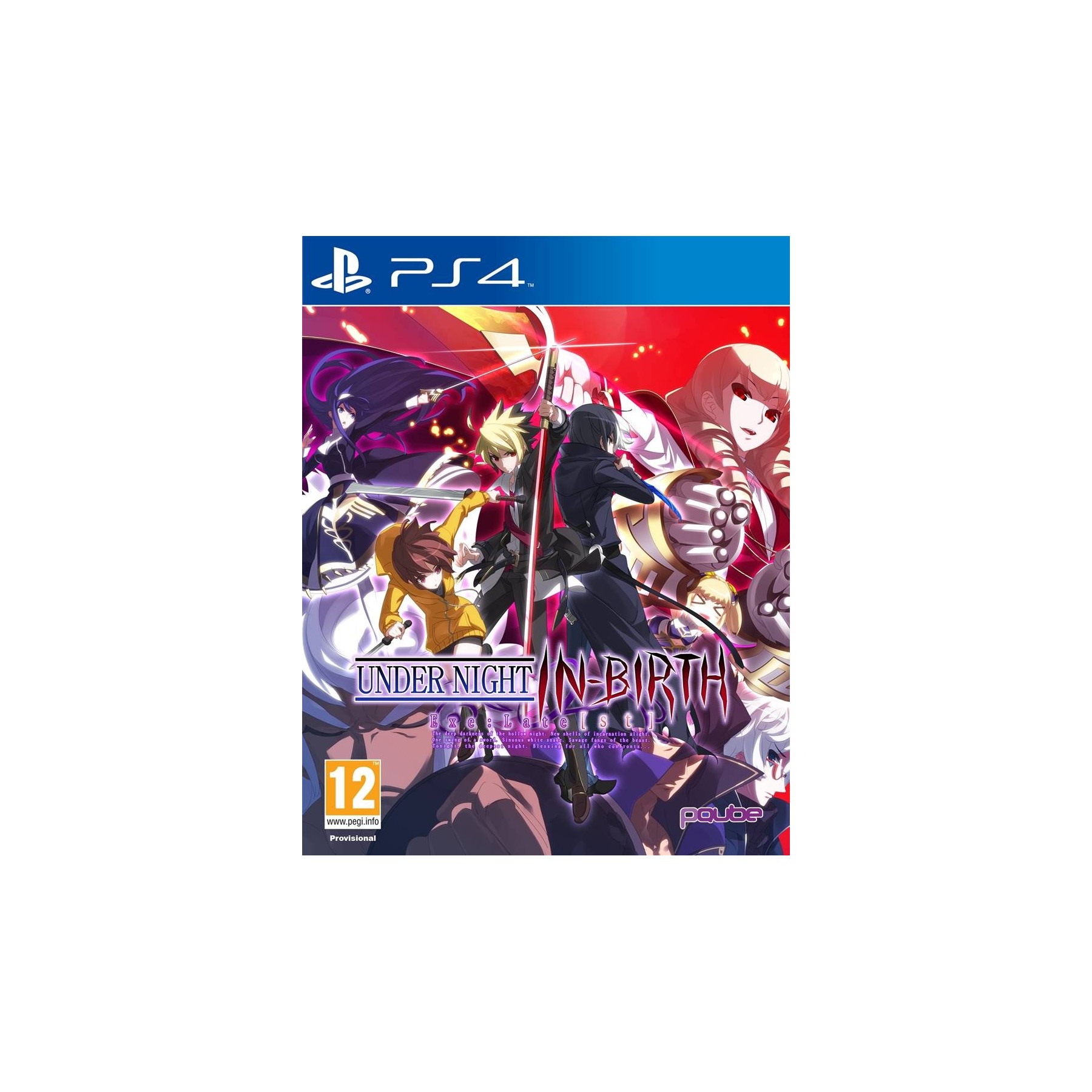 Under Night In-Birth Exe:Late, Juego para Consola Sony PlayStation 4 , PS4