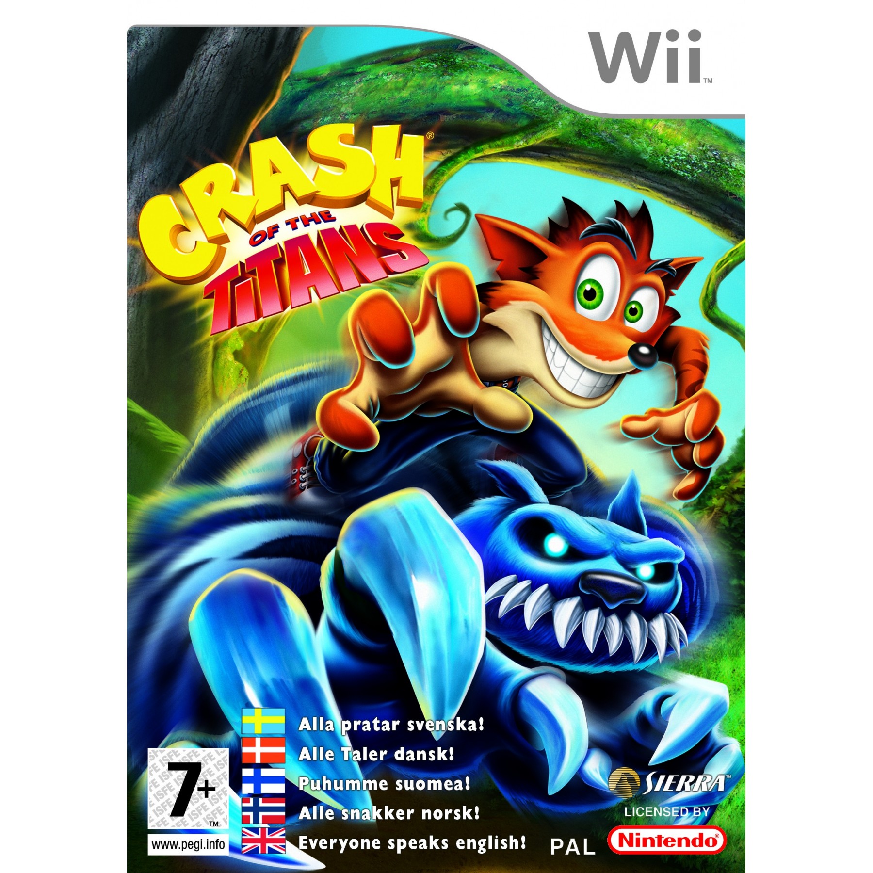 Crash of the Titans , Juego para Consola Nintendo Wii