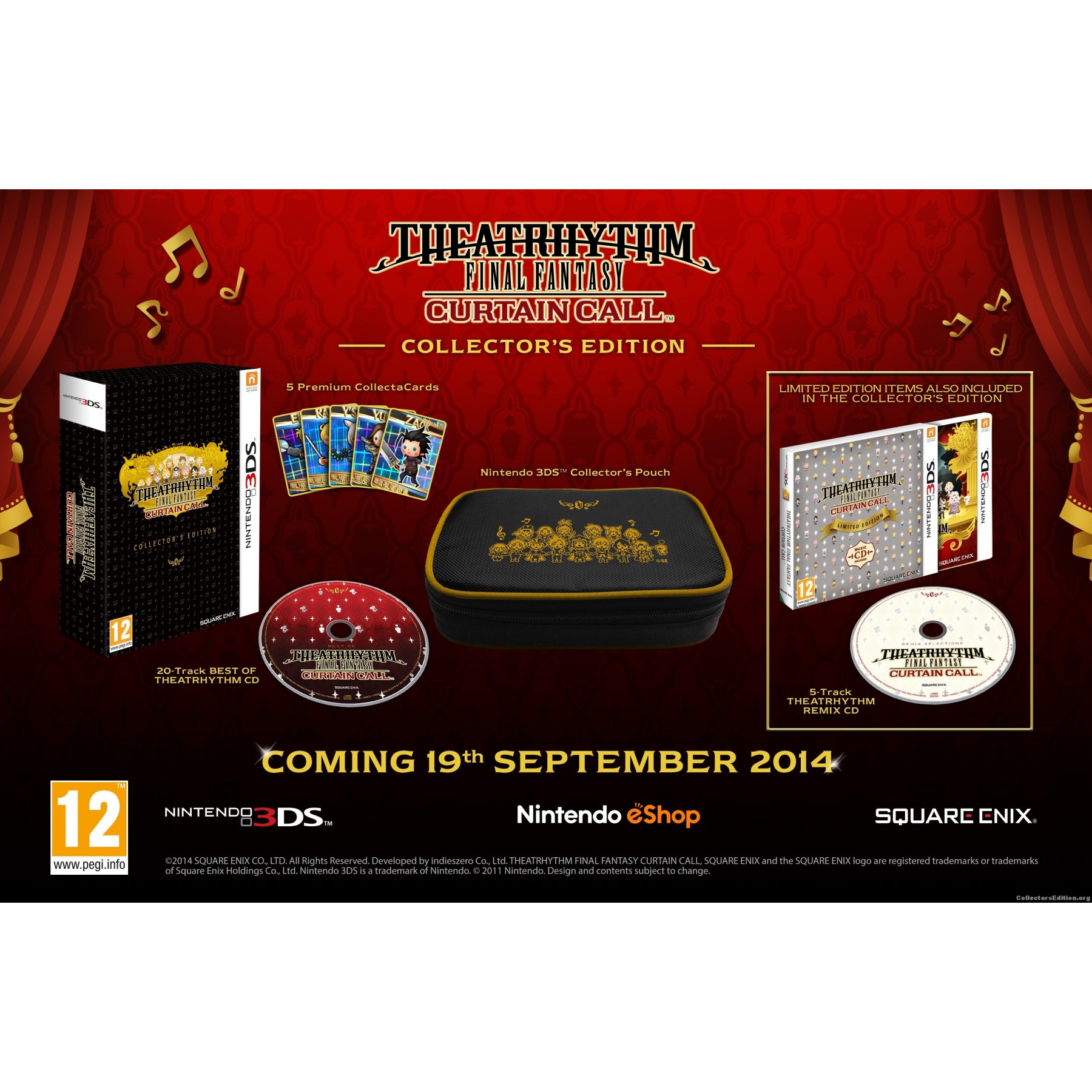 Theatrhythm Final Fantasy Curtain Call - Collector's Edition