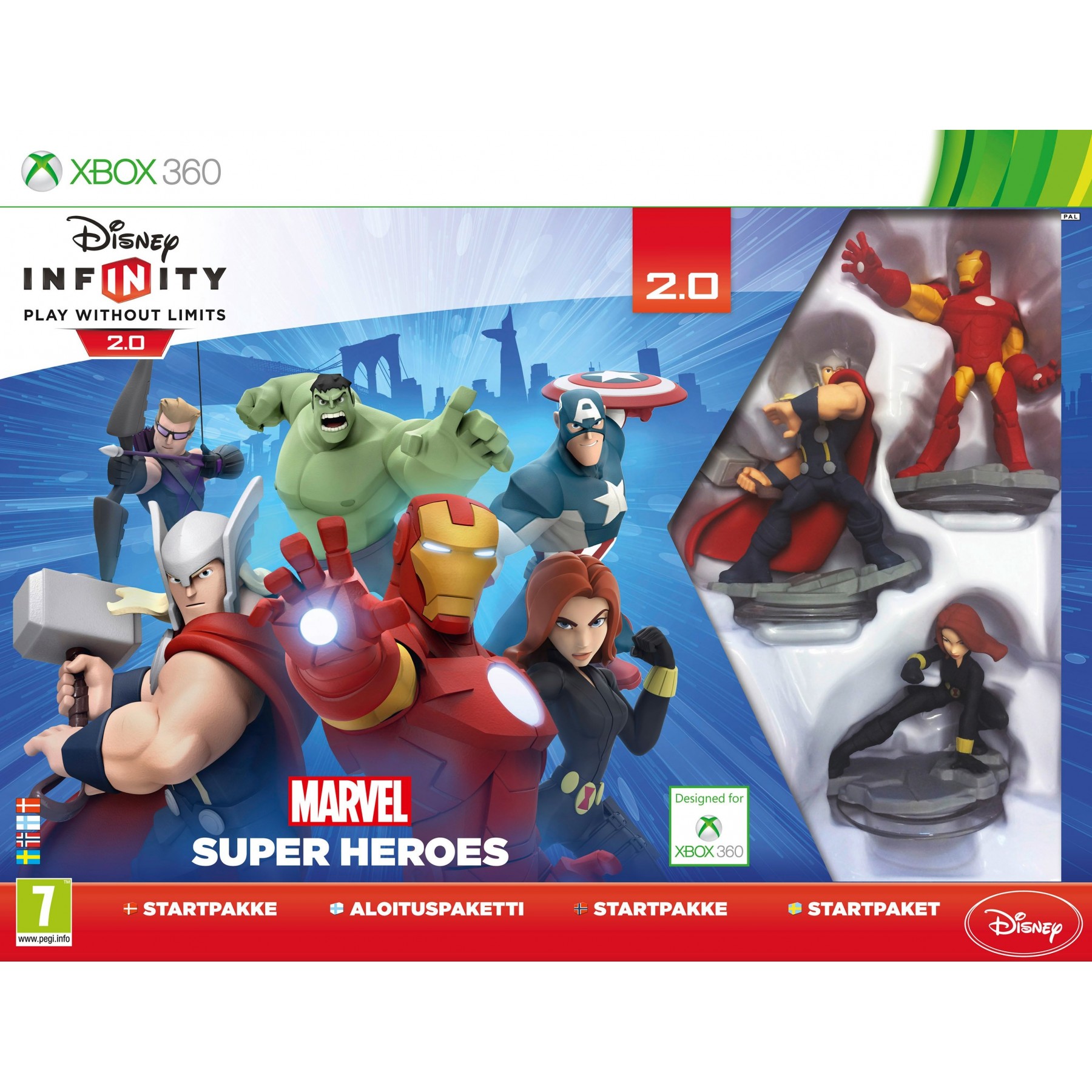 Disney Infinity 2.0: Marvel Super Heroes - Starter Pack (Nordic)