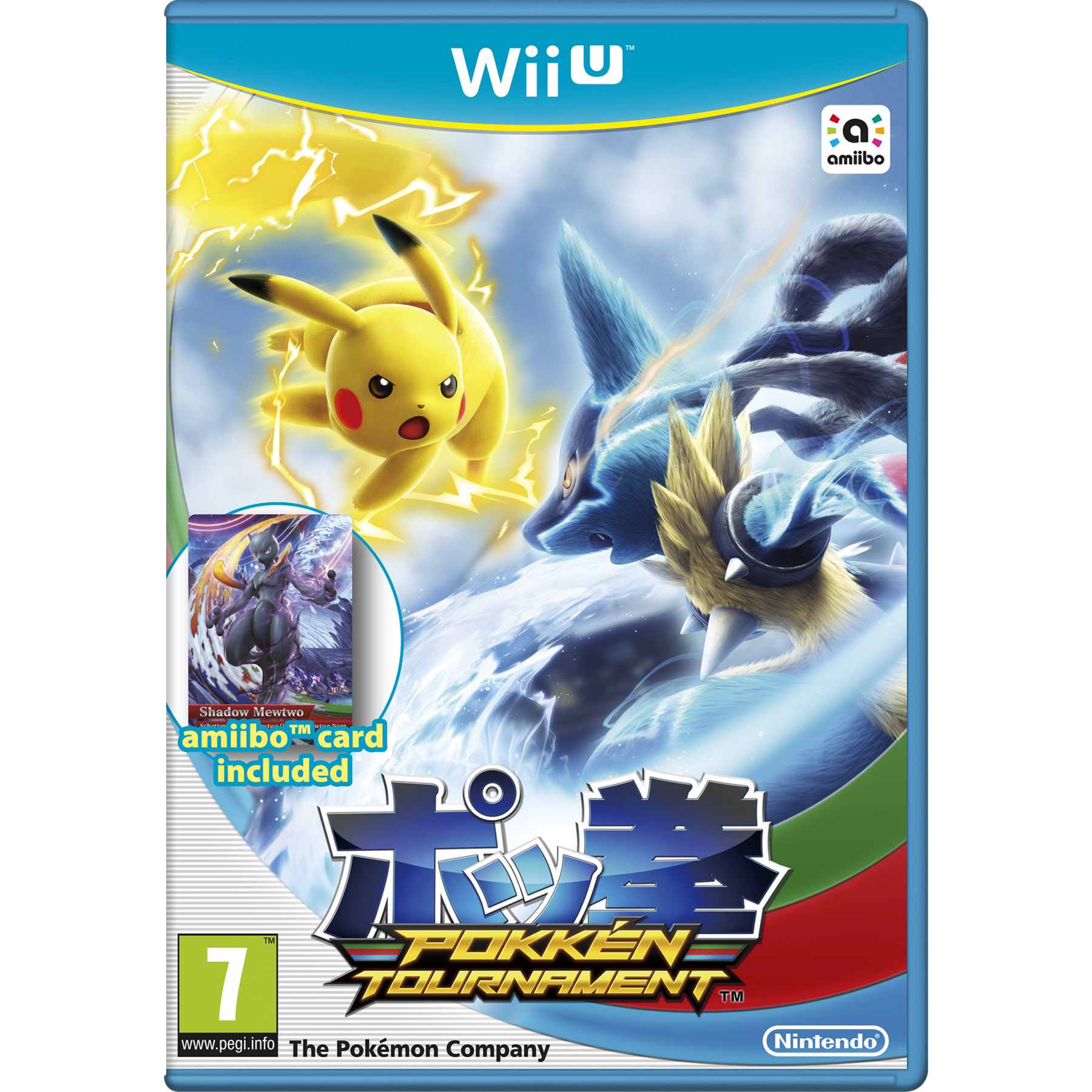 Pokkén Tournament with amiibo card