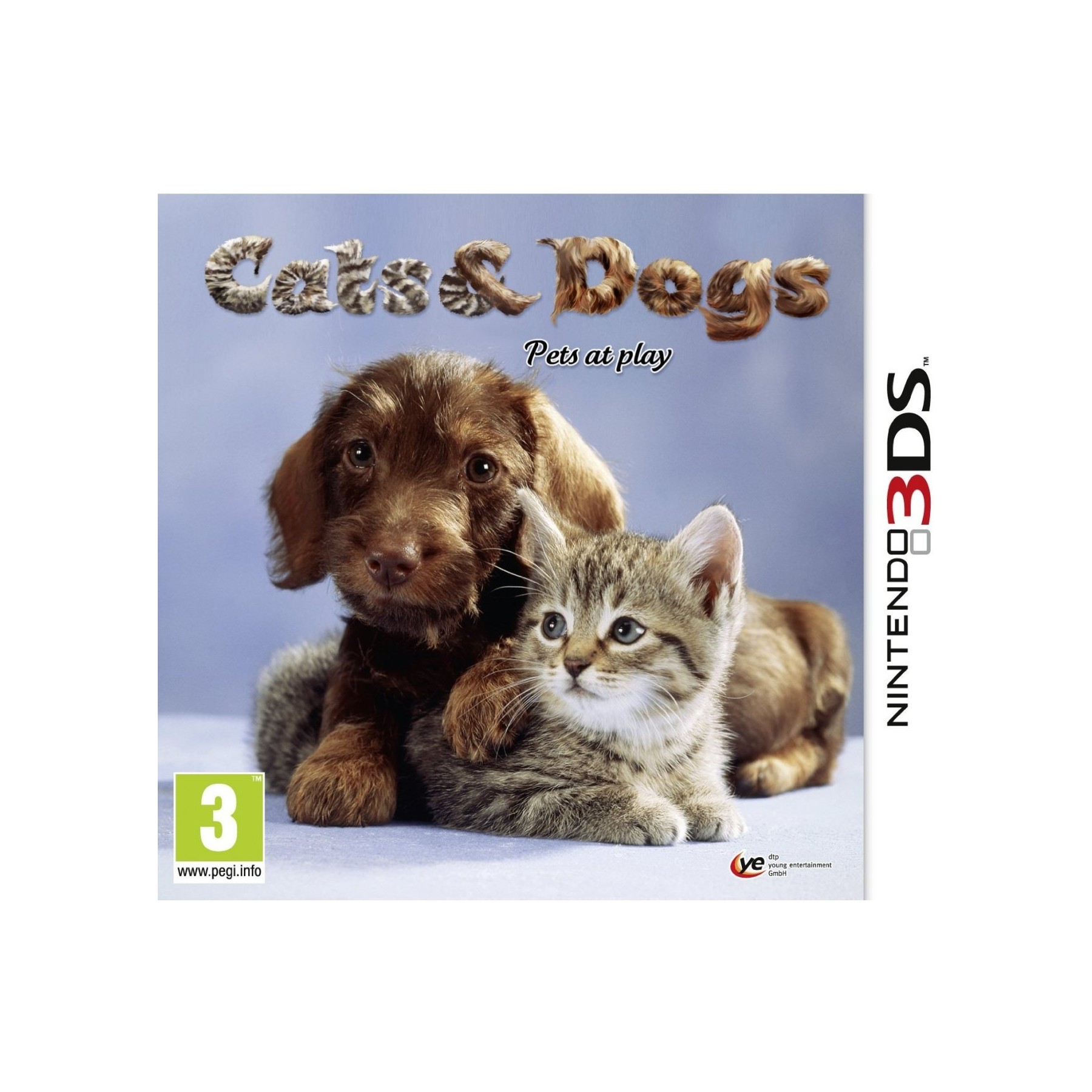 Cats & Dogs, Pets At Play, Juego para Consola Nintendo 3DS