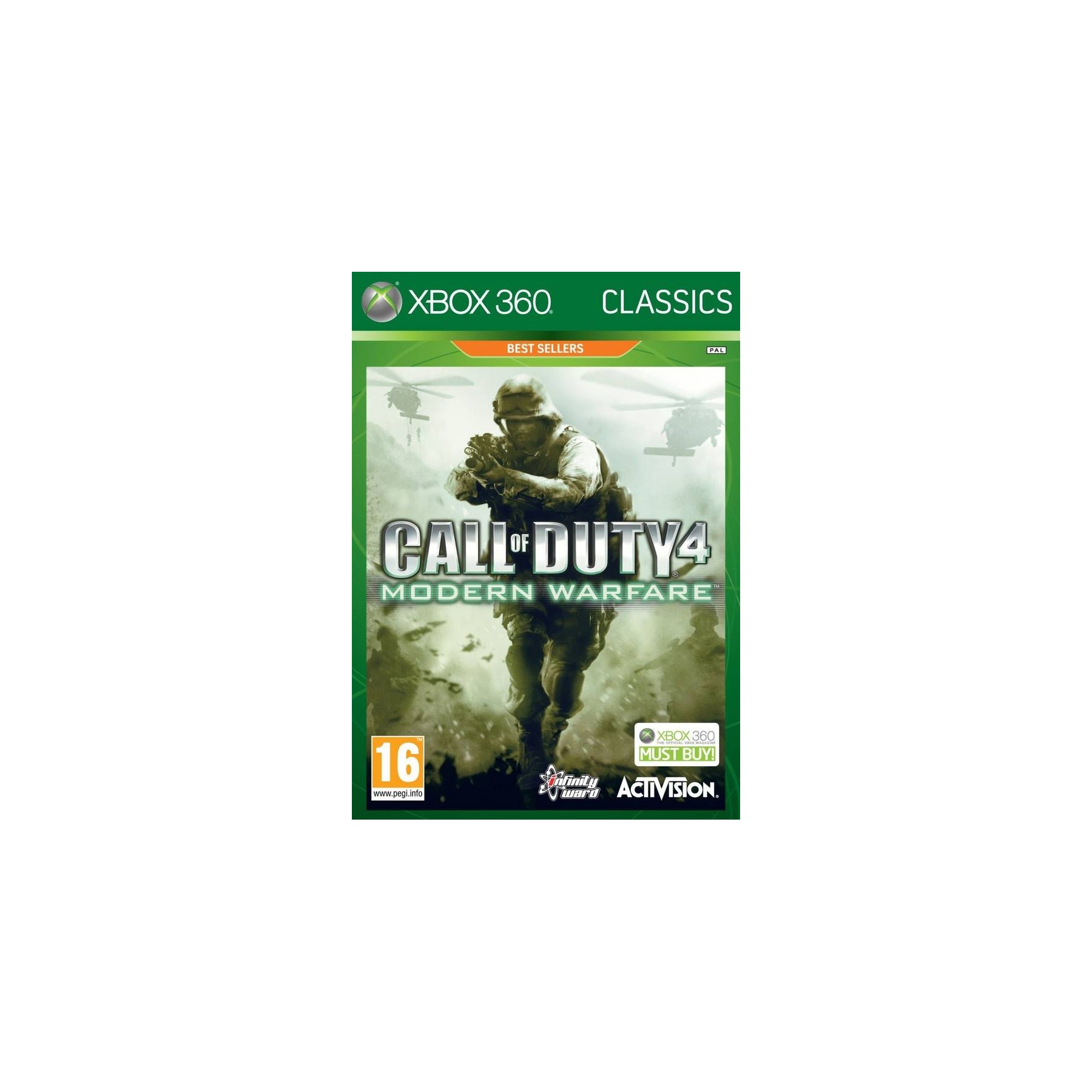 Call of Duty: Modern Warfare (Classics), Juego para Consola Microsoft XBOX 360