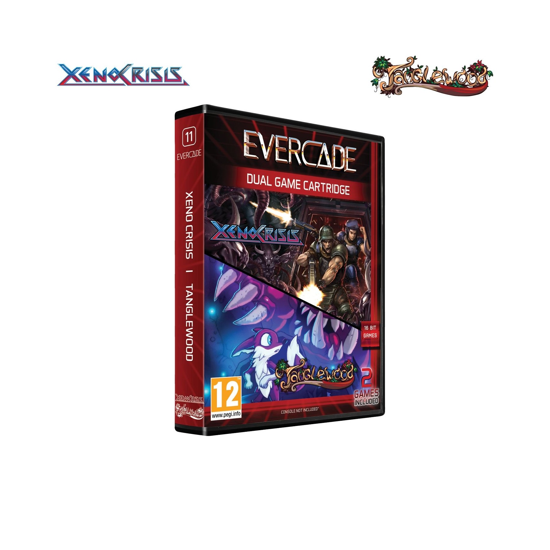 Evercade Xeno Crisis/Tanglewood Dual Game Cartridge