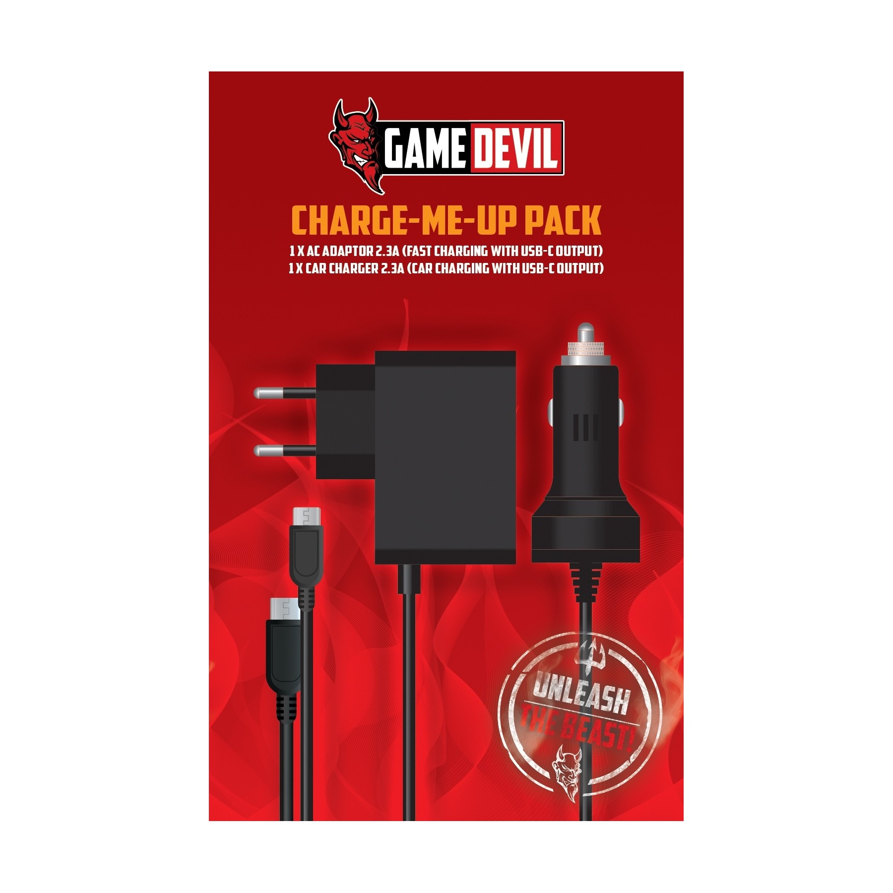 GameDevil Charge Me Up Pack Juego para Consola Nintendo Switch