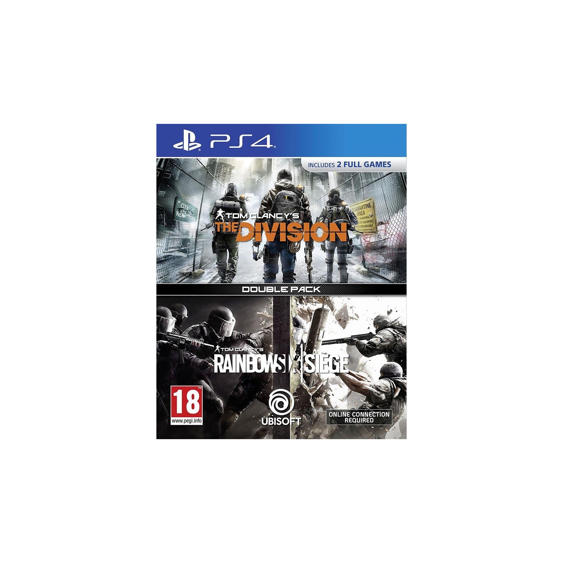 Tom Clancys The Division + Rainbow Six Siege Double Pack