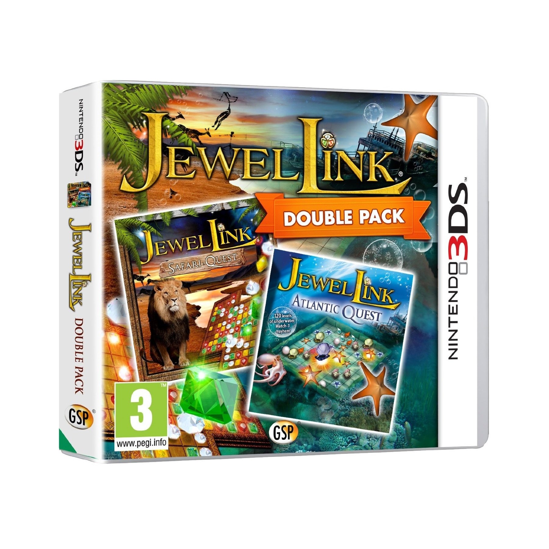 Jewel Link Double Pack - Safari Quest and Atlantic Quest