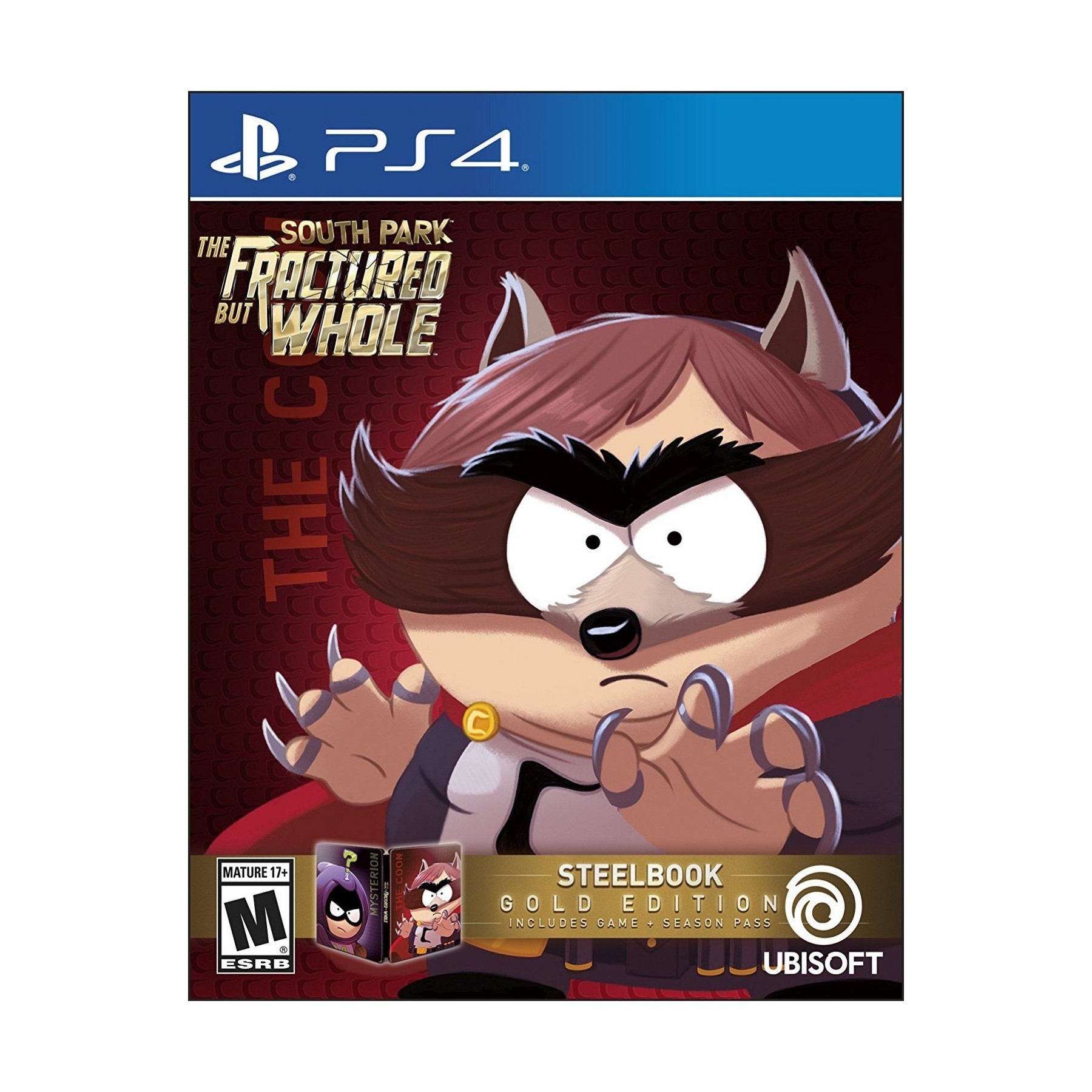 South Park The Fractured But Whole Steelbook Gold Edition Juego para Consola Sony PlayStation 4 , PS4